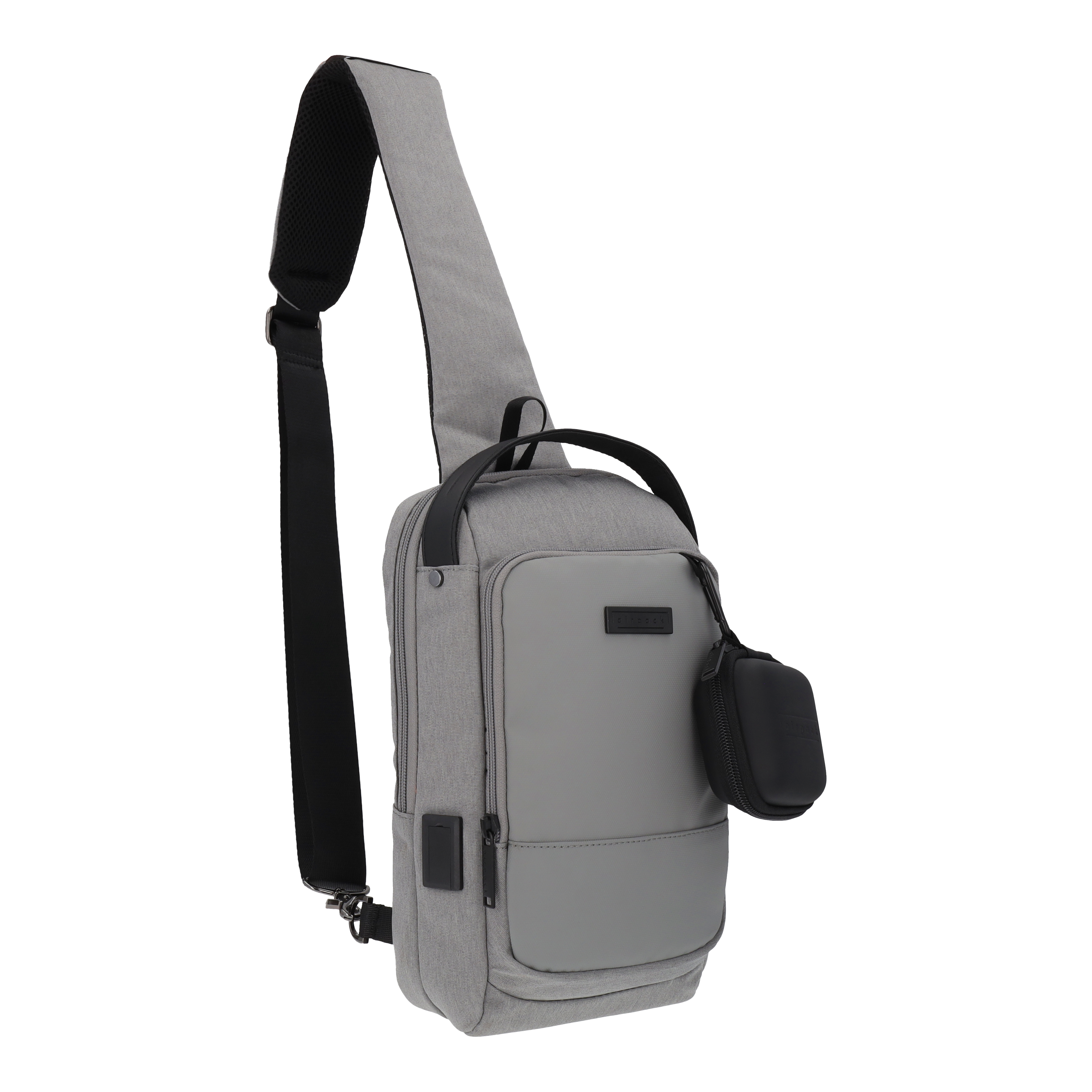 Crossbody Airpack Nomad Elegance Gris