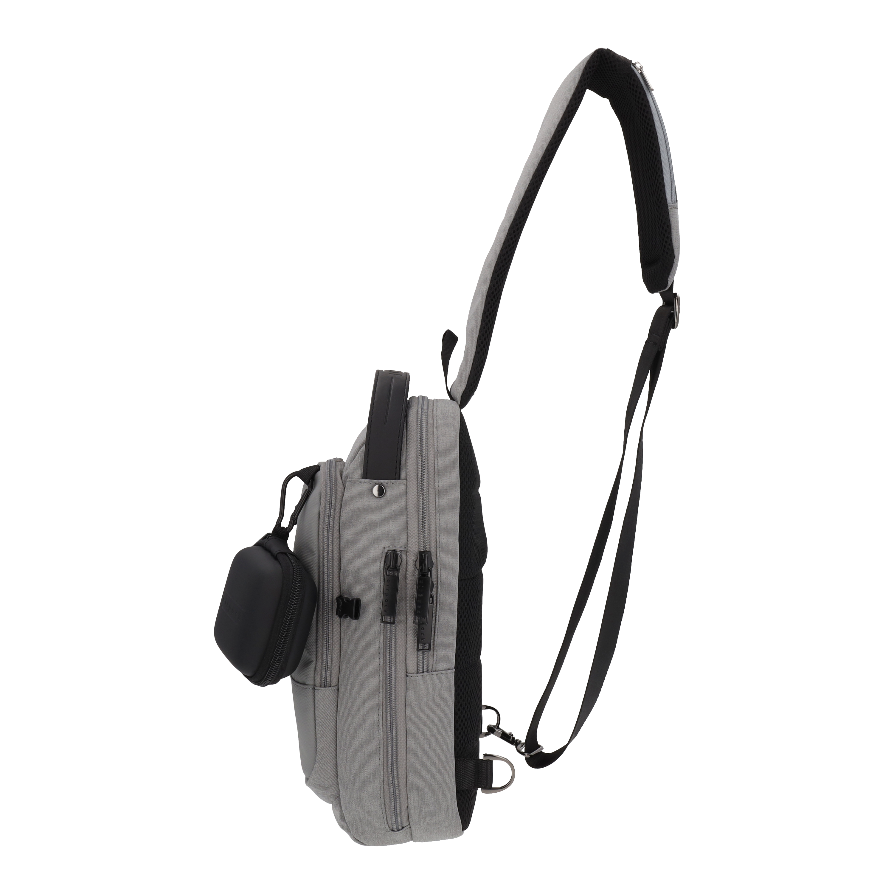 Crossbody Airpack Nomad Elegance Gris