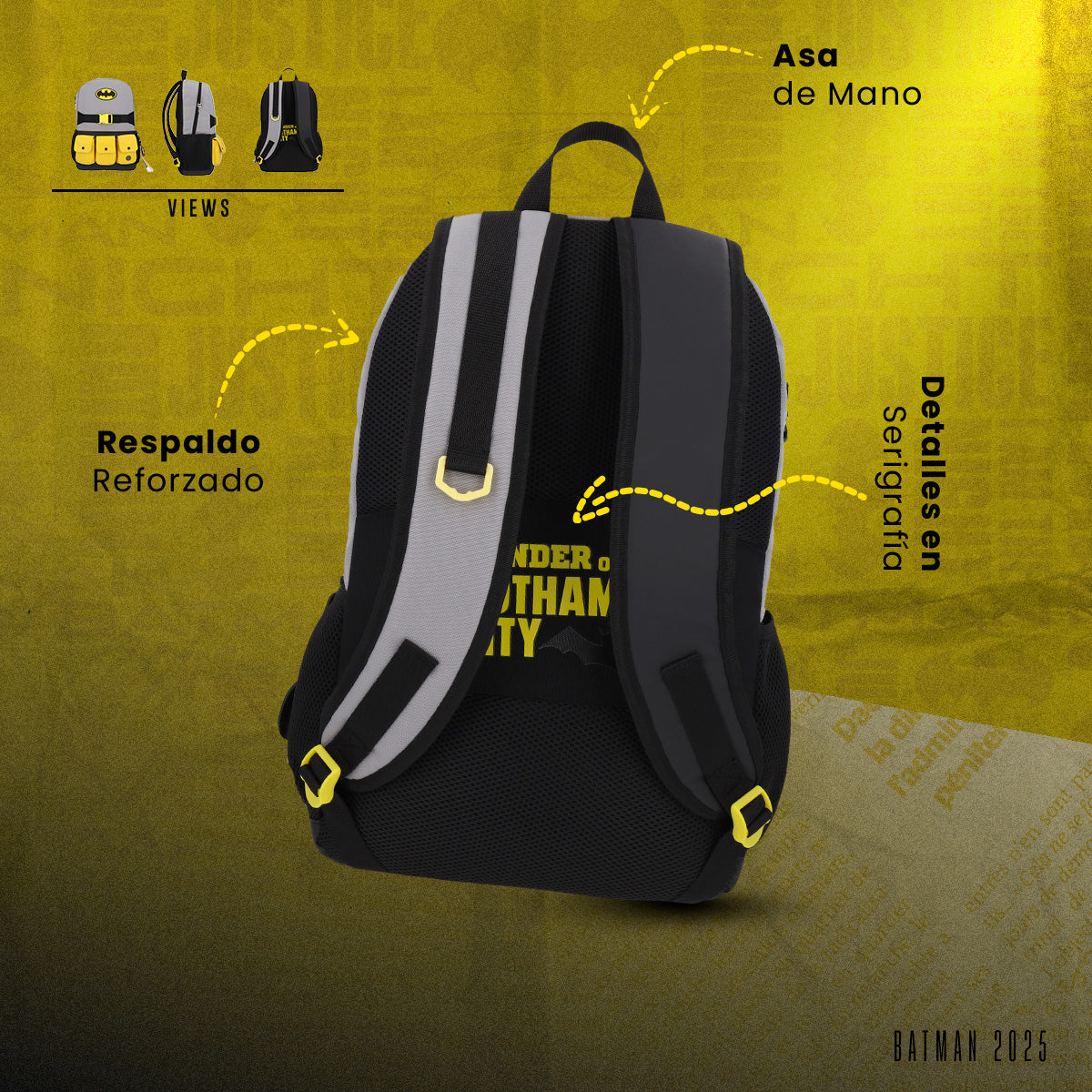 Mochila Batman Classic Style