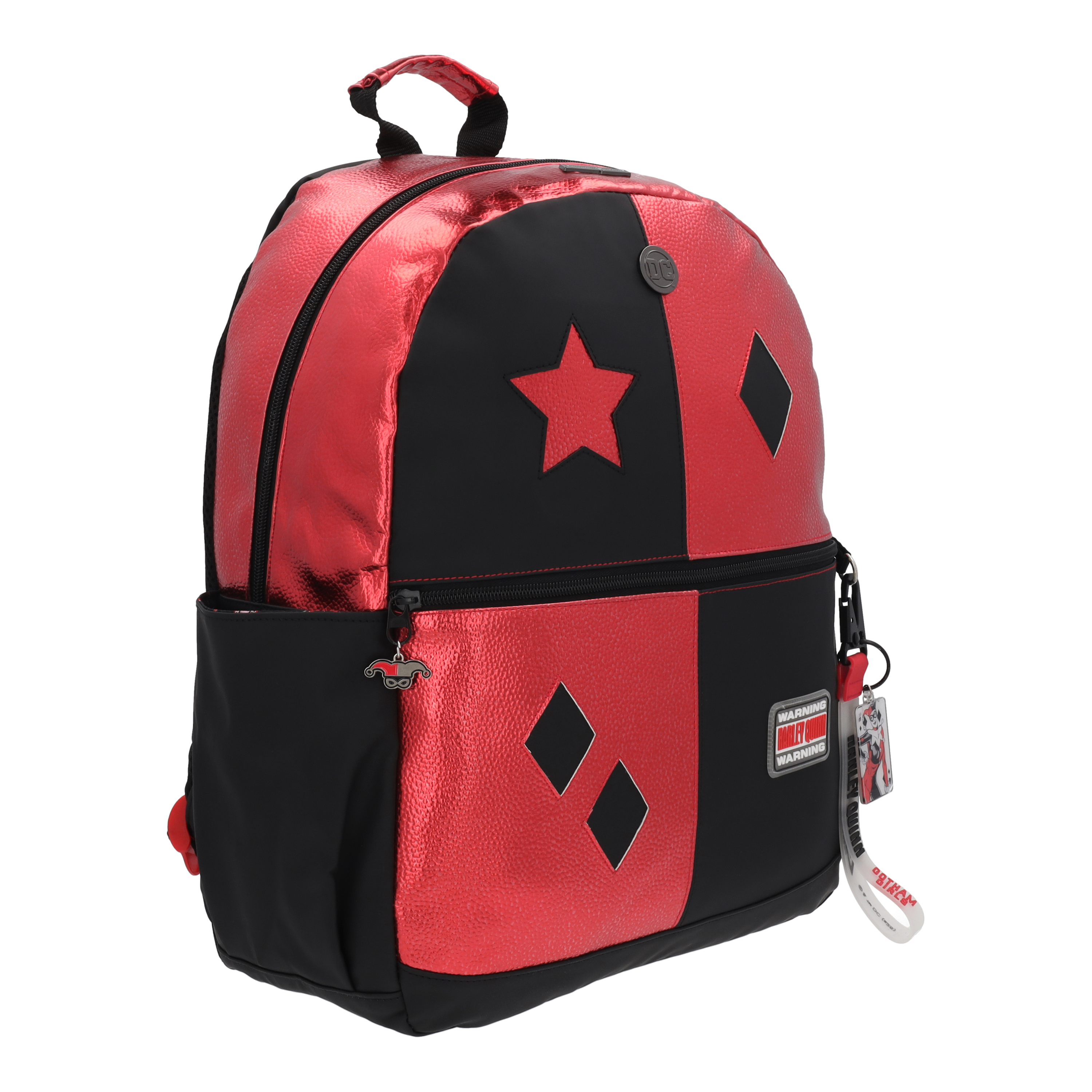 Mochila Harley Quinn Rojo y Negro