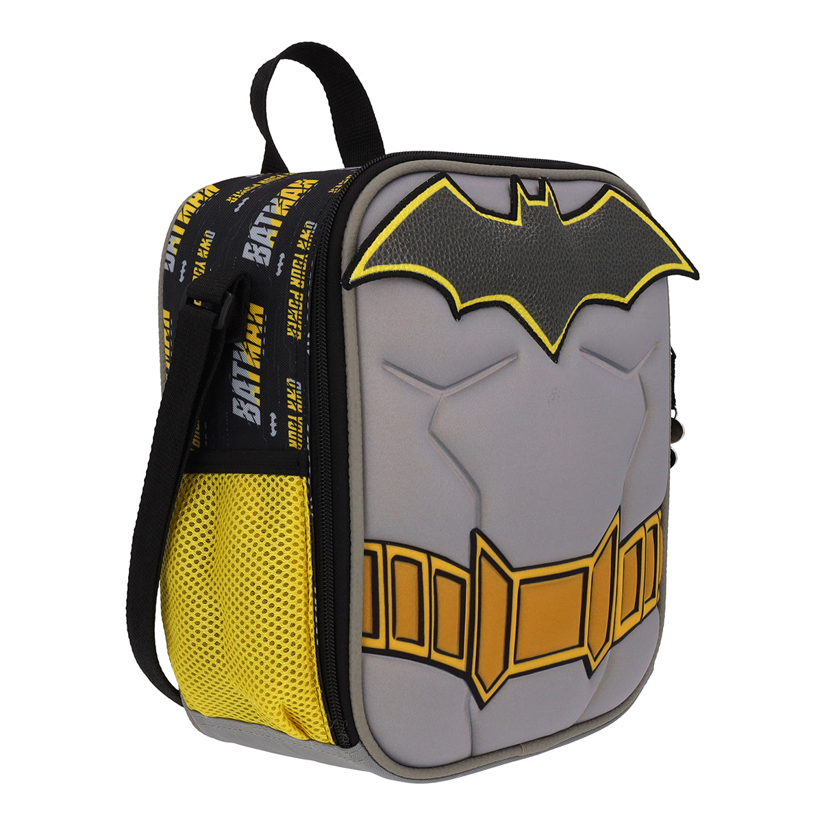 Set Mochila, Lonchera y Estuchera Escolar Batman Hero Armor