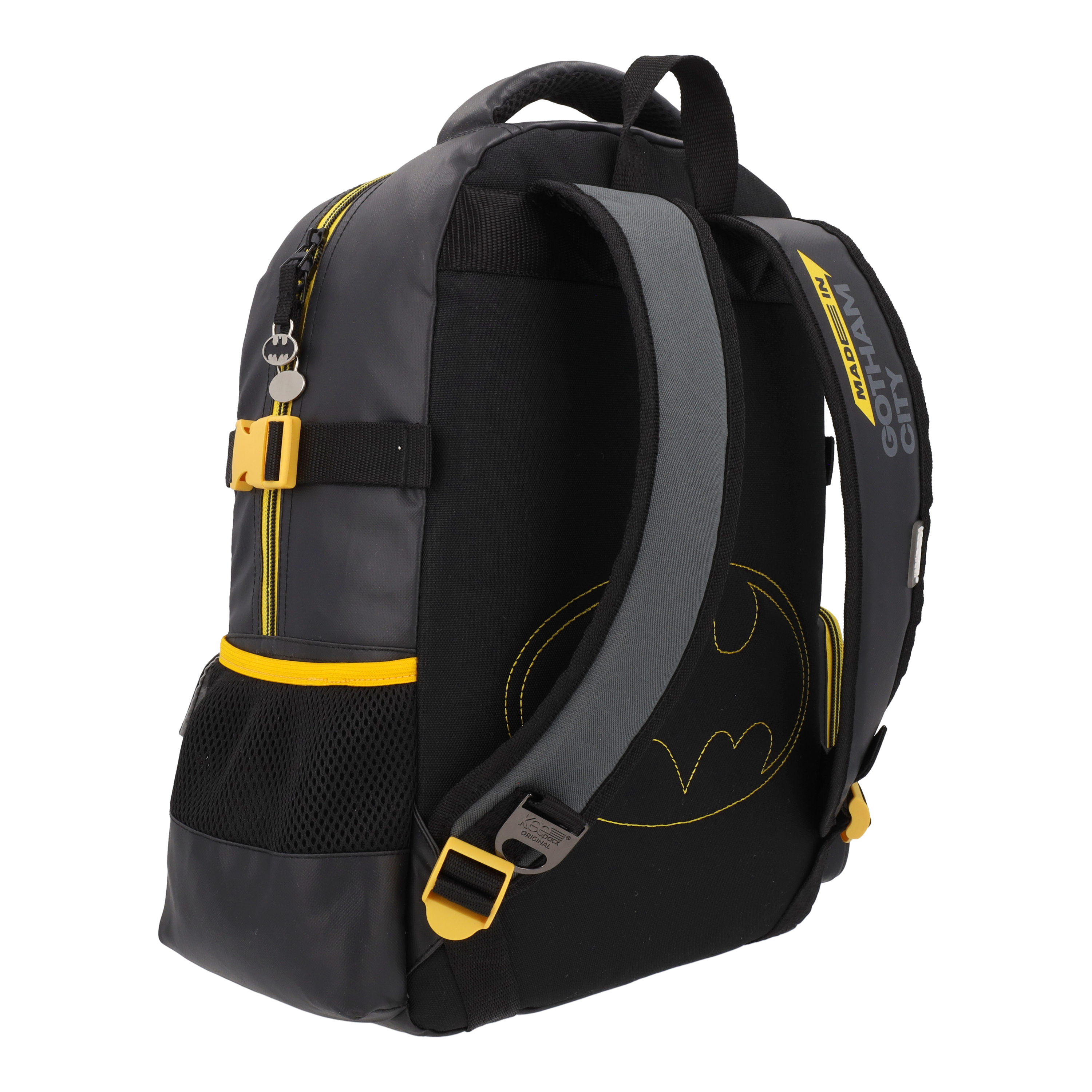 Mochila Escolar Batman World's Greatest Detective Negra