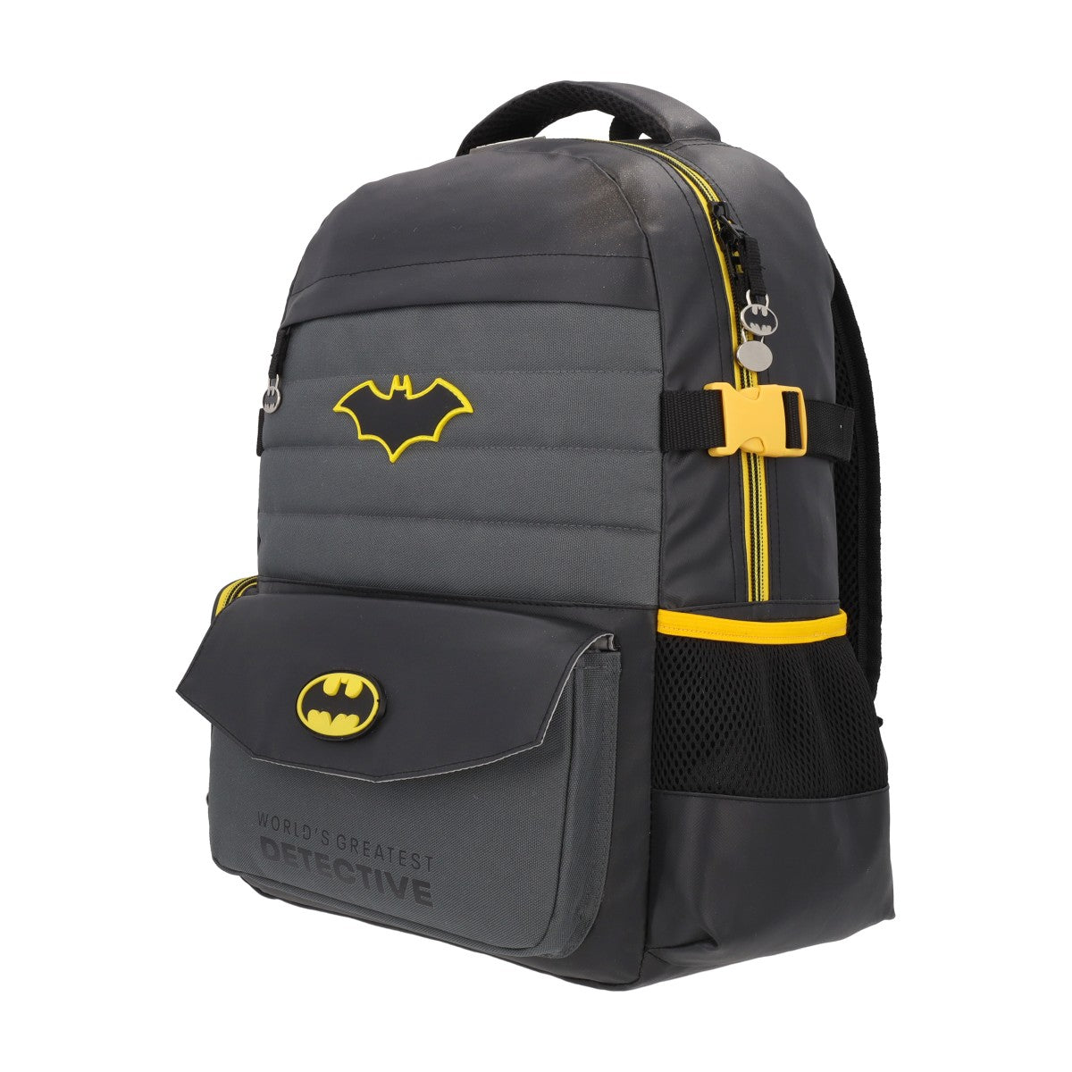 Mochila Escolar Batman World's Greatest Detective Negra