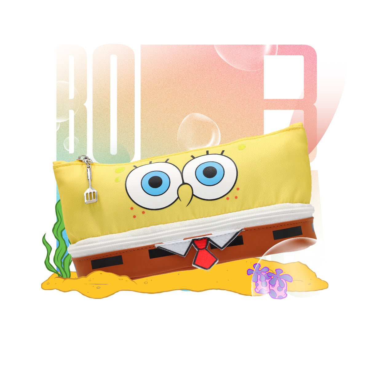 Kit Bob Esponja Manitas con Lapicera