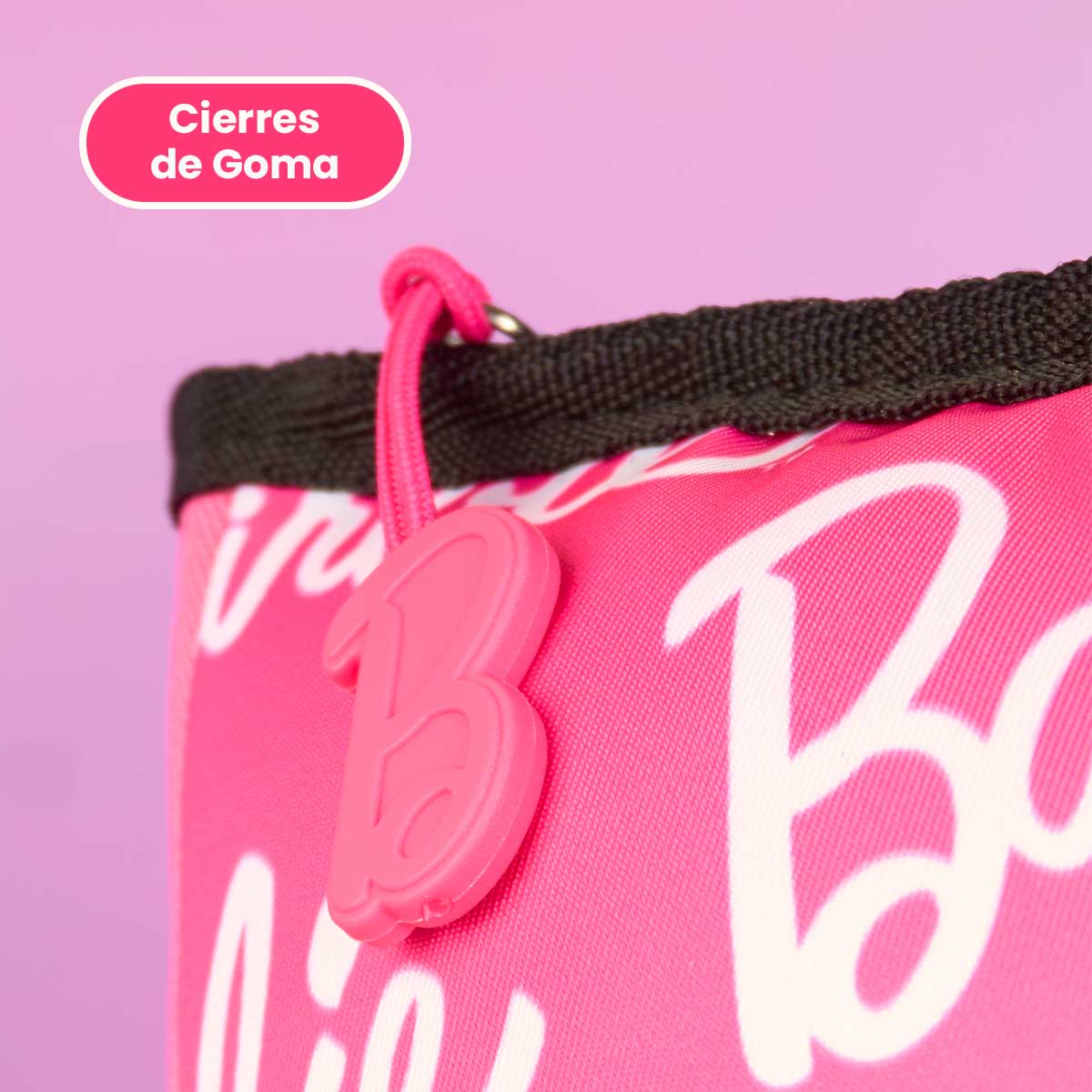 Cosmetiquera Barbie Rosa Estampado