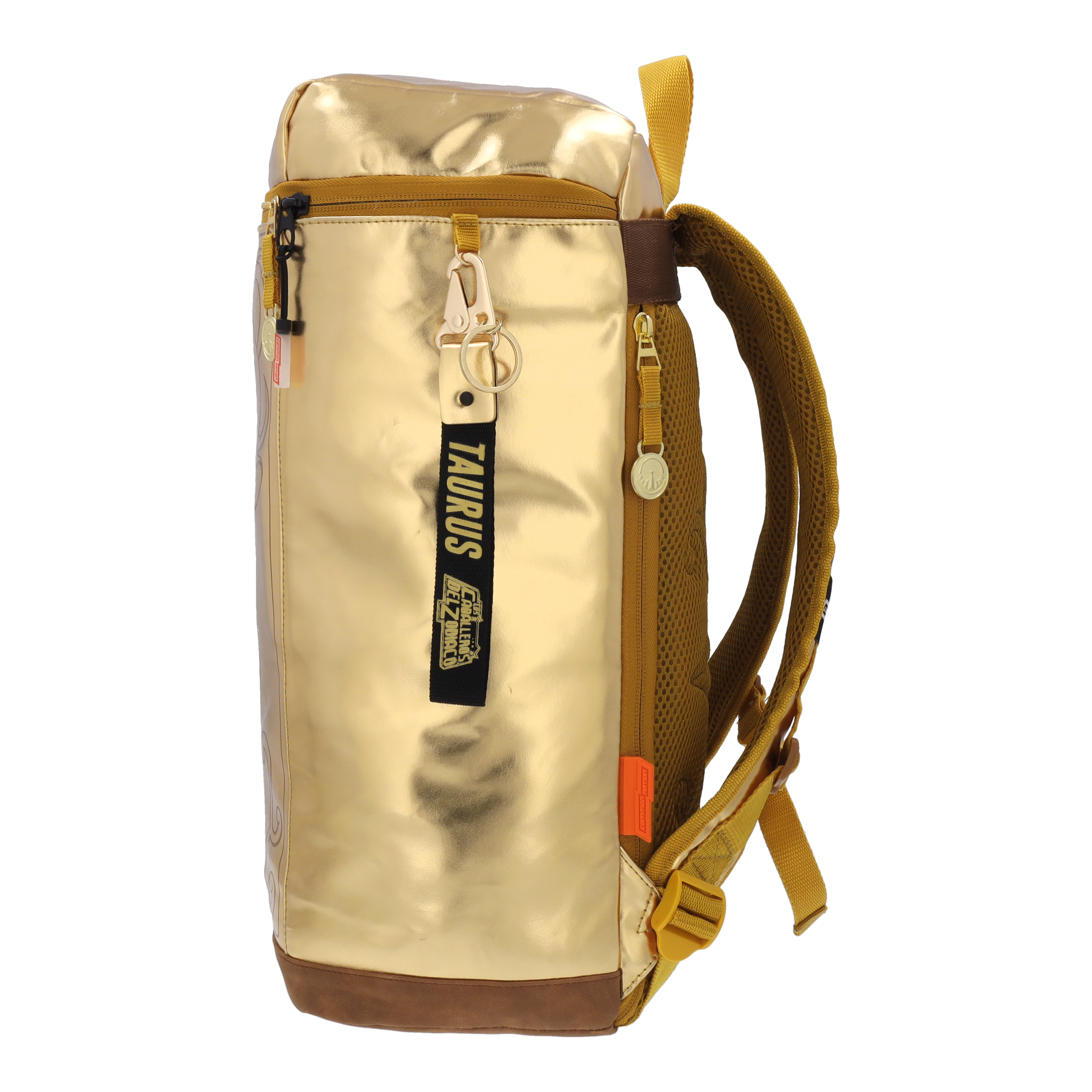 Mochila Armadura Dorada Caballeros del Zodiaco Tauro