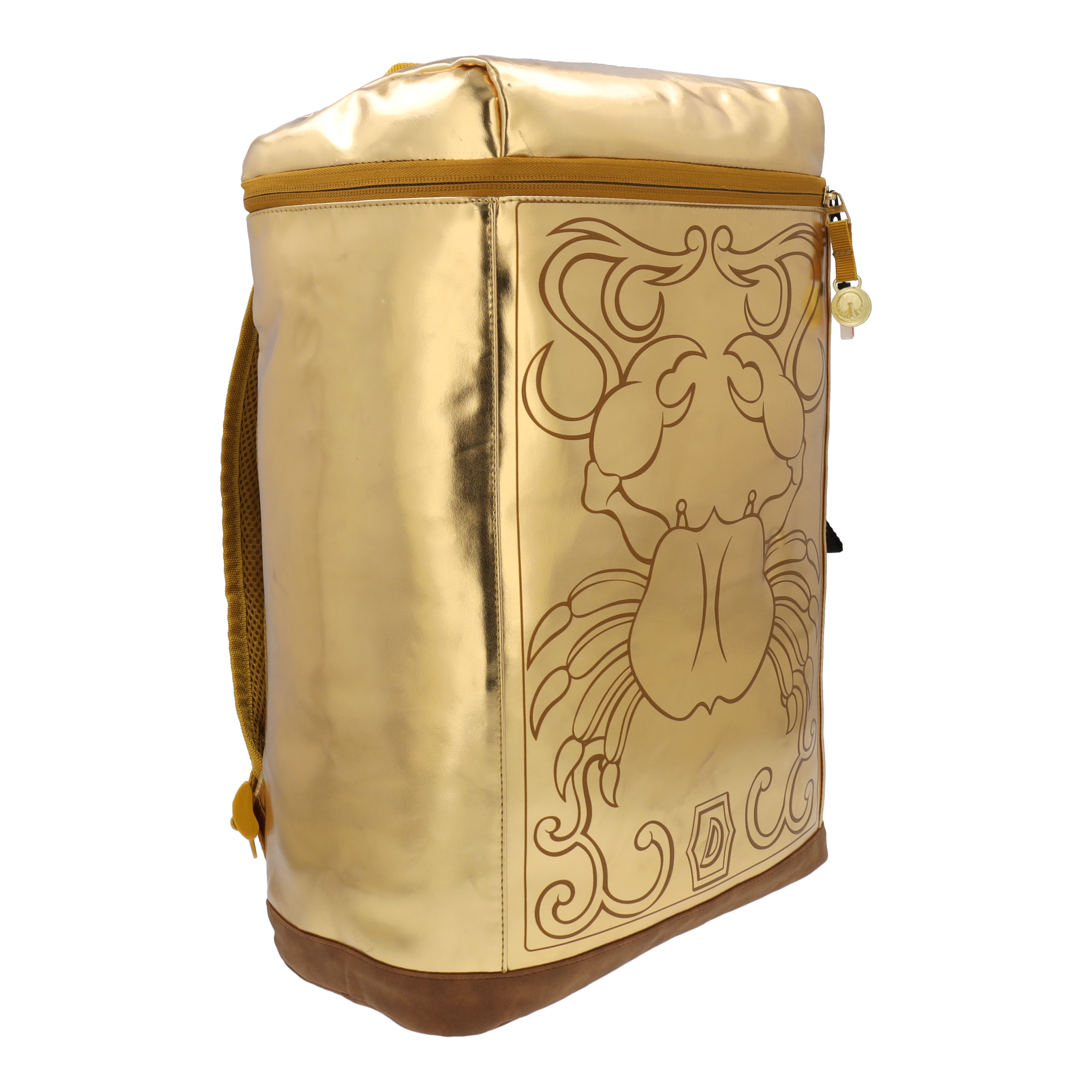 Mochila Armadura Dorada Caballeros del Zodiaco Cáncer