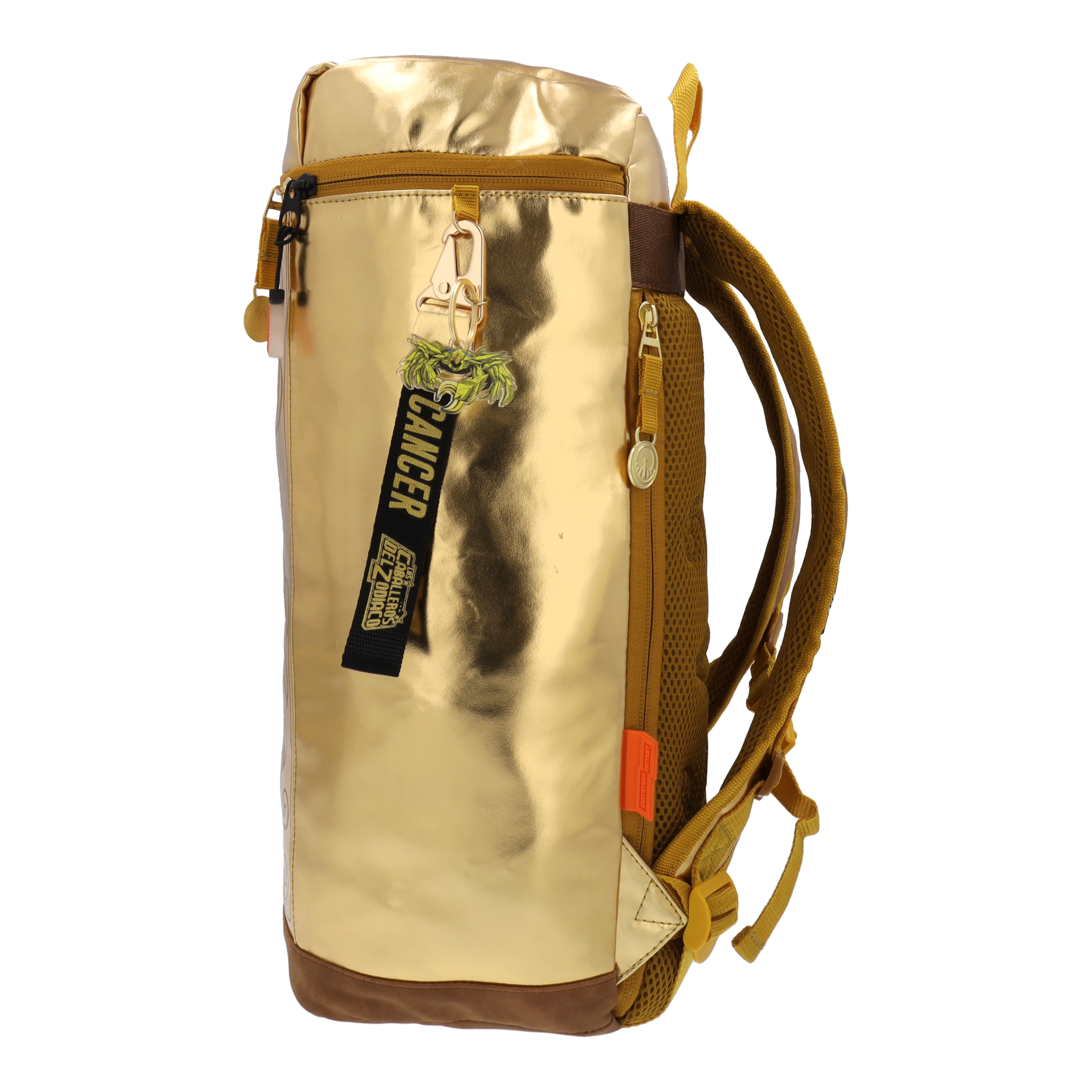 Mochila Armadura Dorada Caballeros del Zodiaco Cáncer