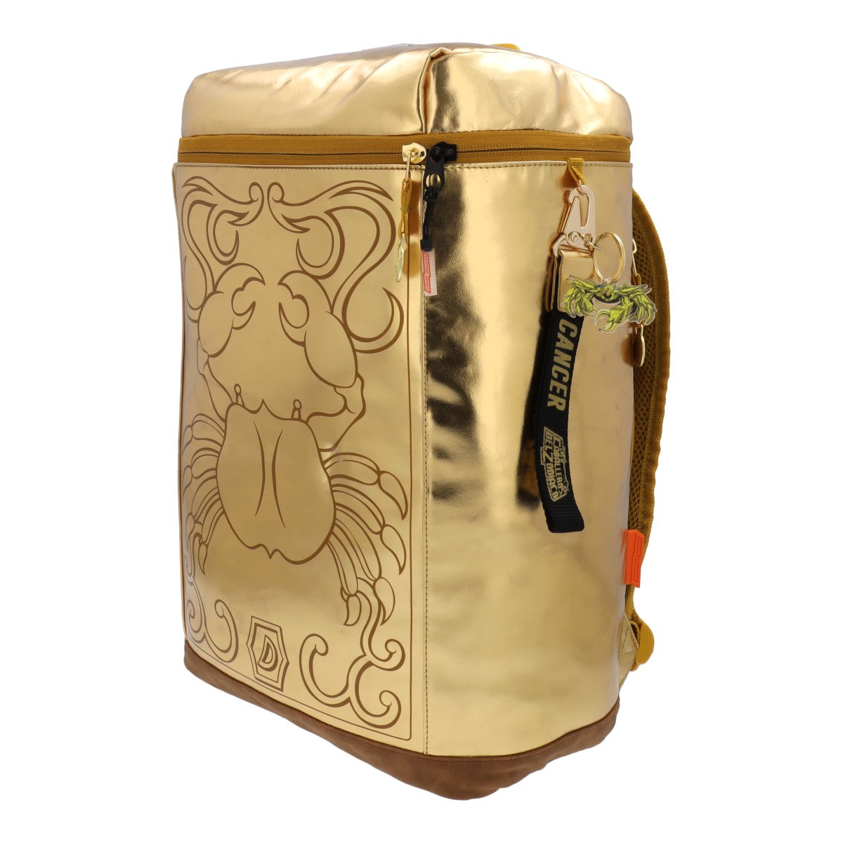 Mochila Armadura Dorada Caballeros del Zodiaco Cáncer