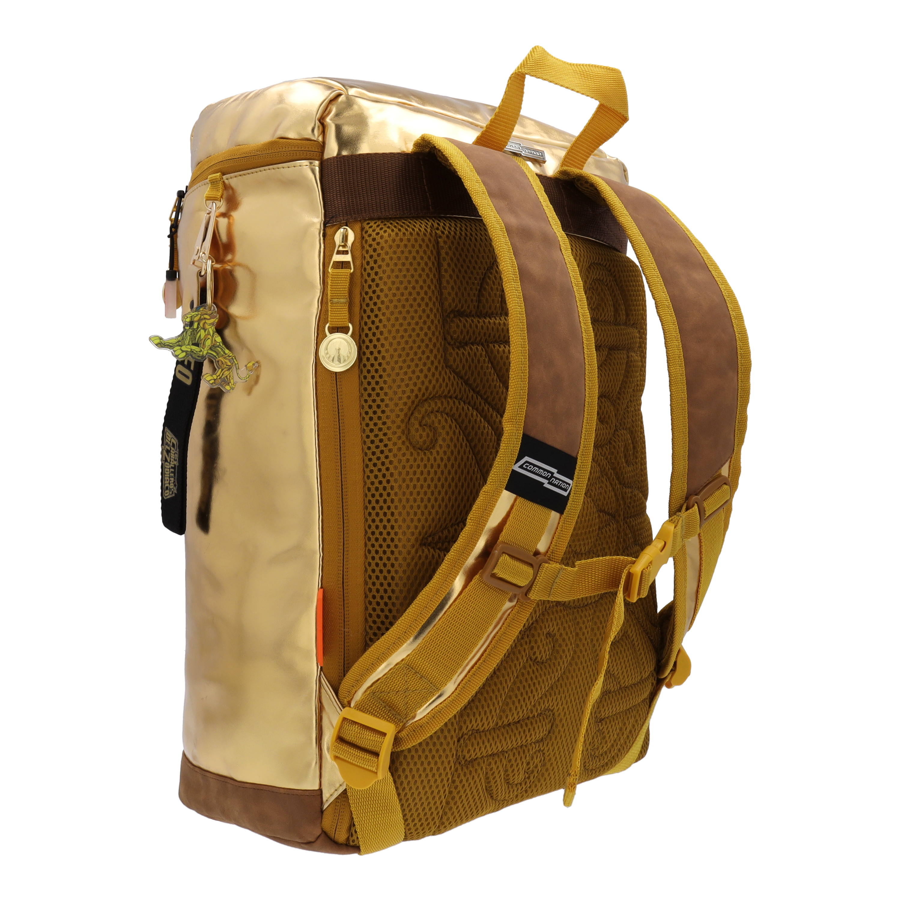 Mochila Armadura Dorada Caballeros del Zodiaco Leo