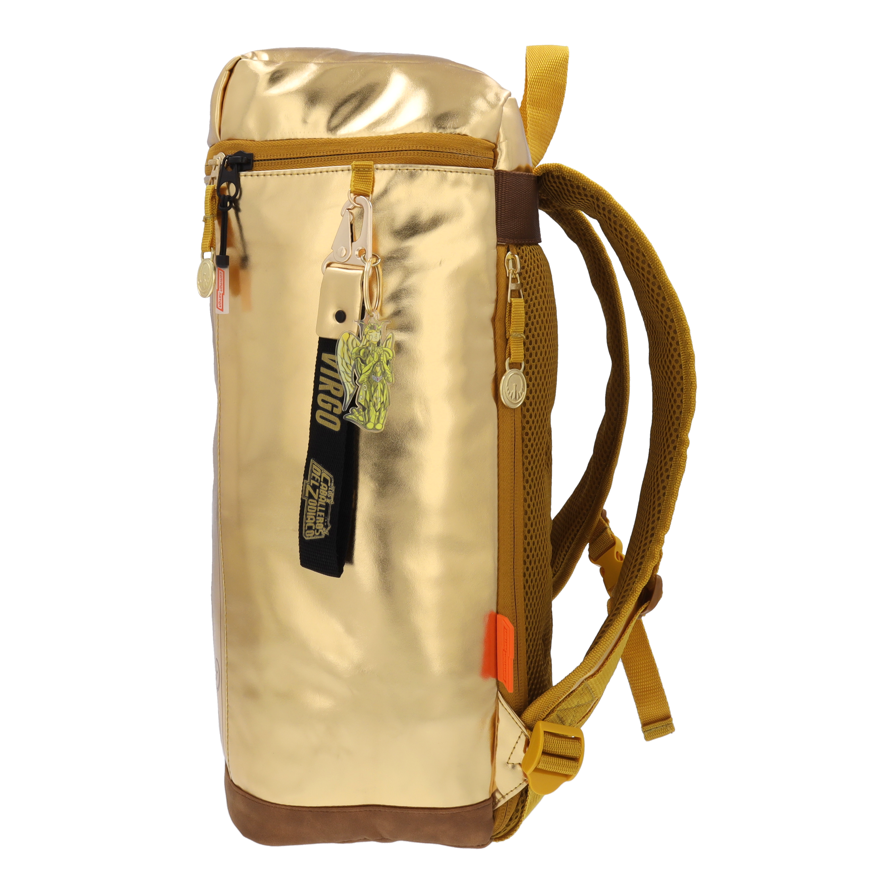 Mochila Armadura Dorada Caballeros del Zodiaco Leo