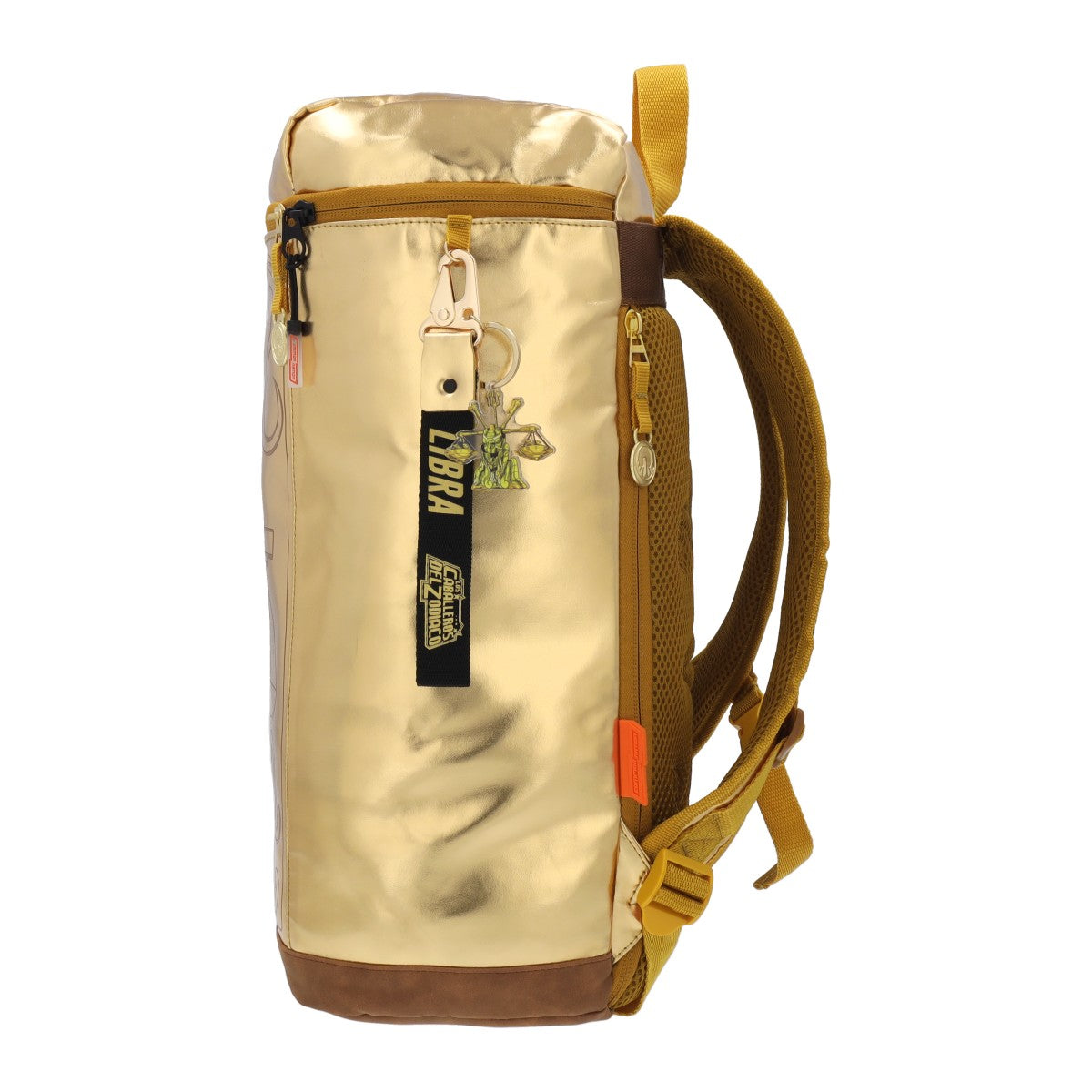 Mochila Armadura Dorada Caballeros del Zodiaco Libra