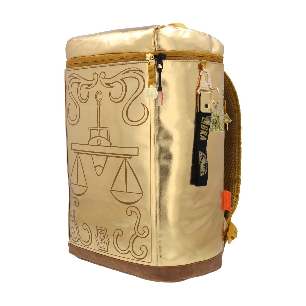 Mochila Armadura Dorada Caballeros del Zodiaco Libra