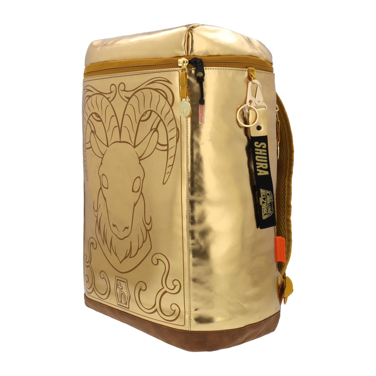 Mochila Armadura Dorada Caballeros del Zodiaco Capricornio