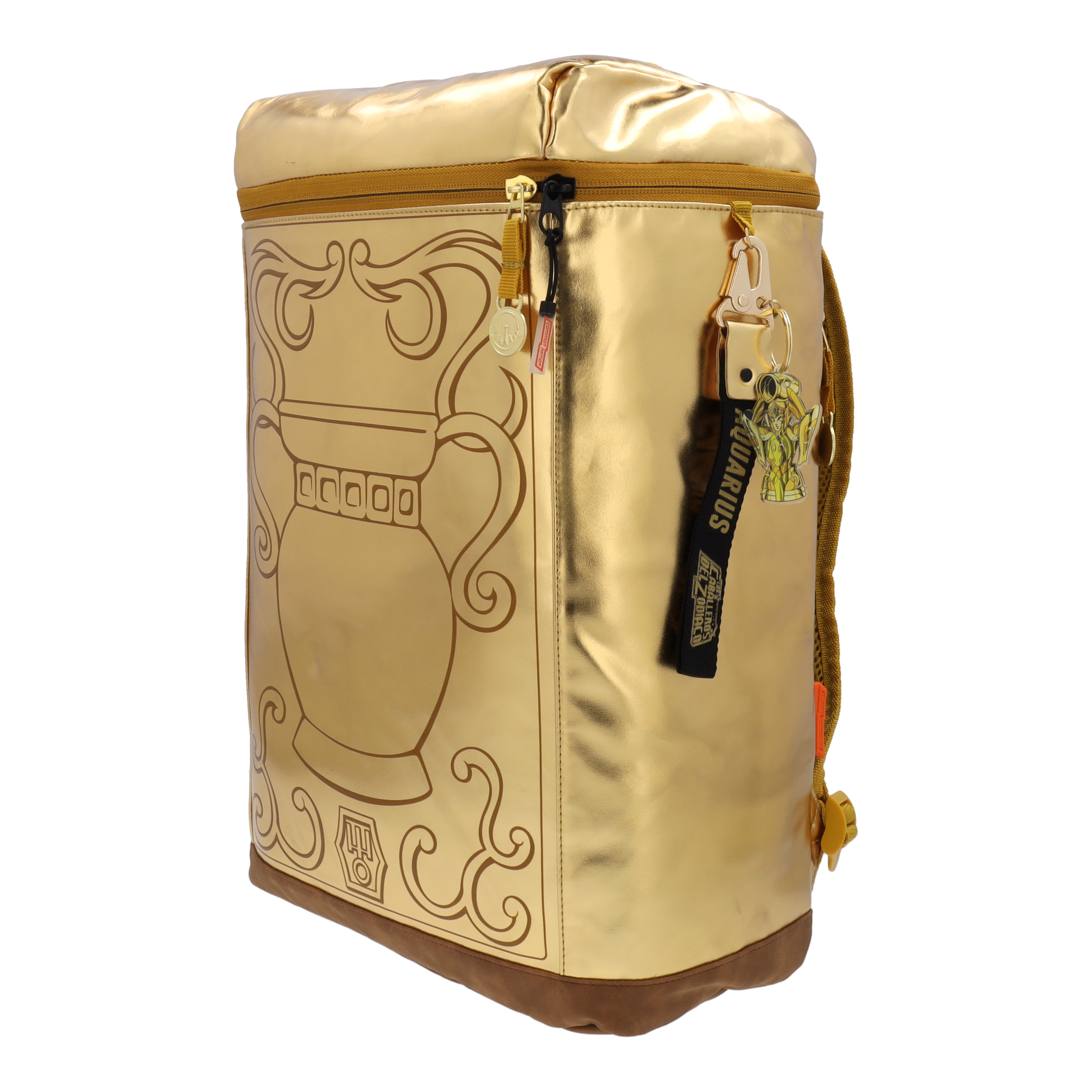 Mochila Armadura Dorada Caballeros del Zodiaco Acuario