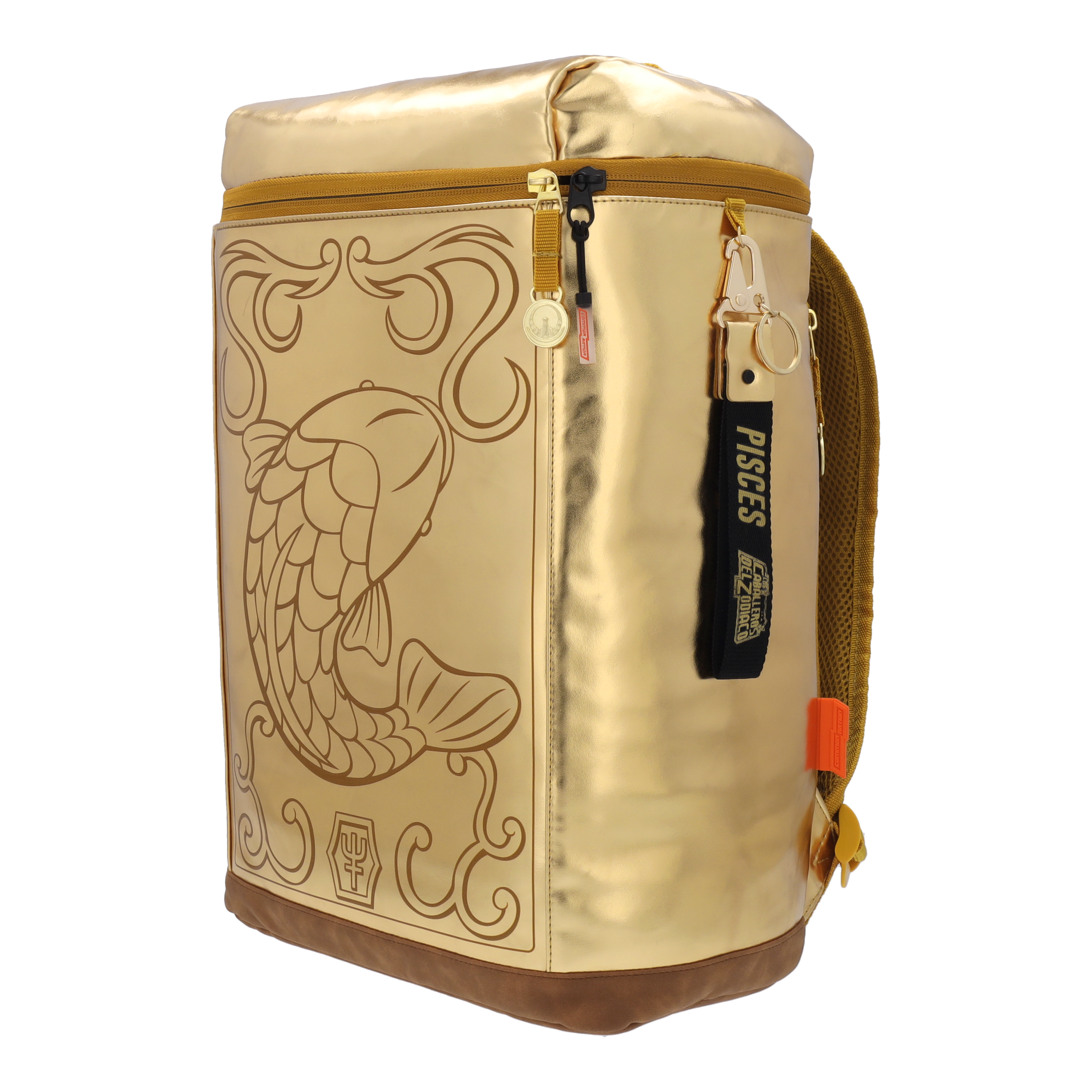 Mochila Armadura Dorada Caballeros del Zodiaco Piscis