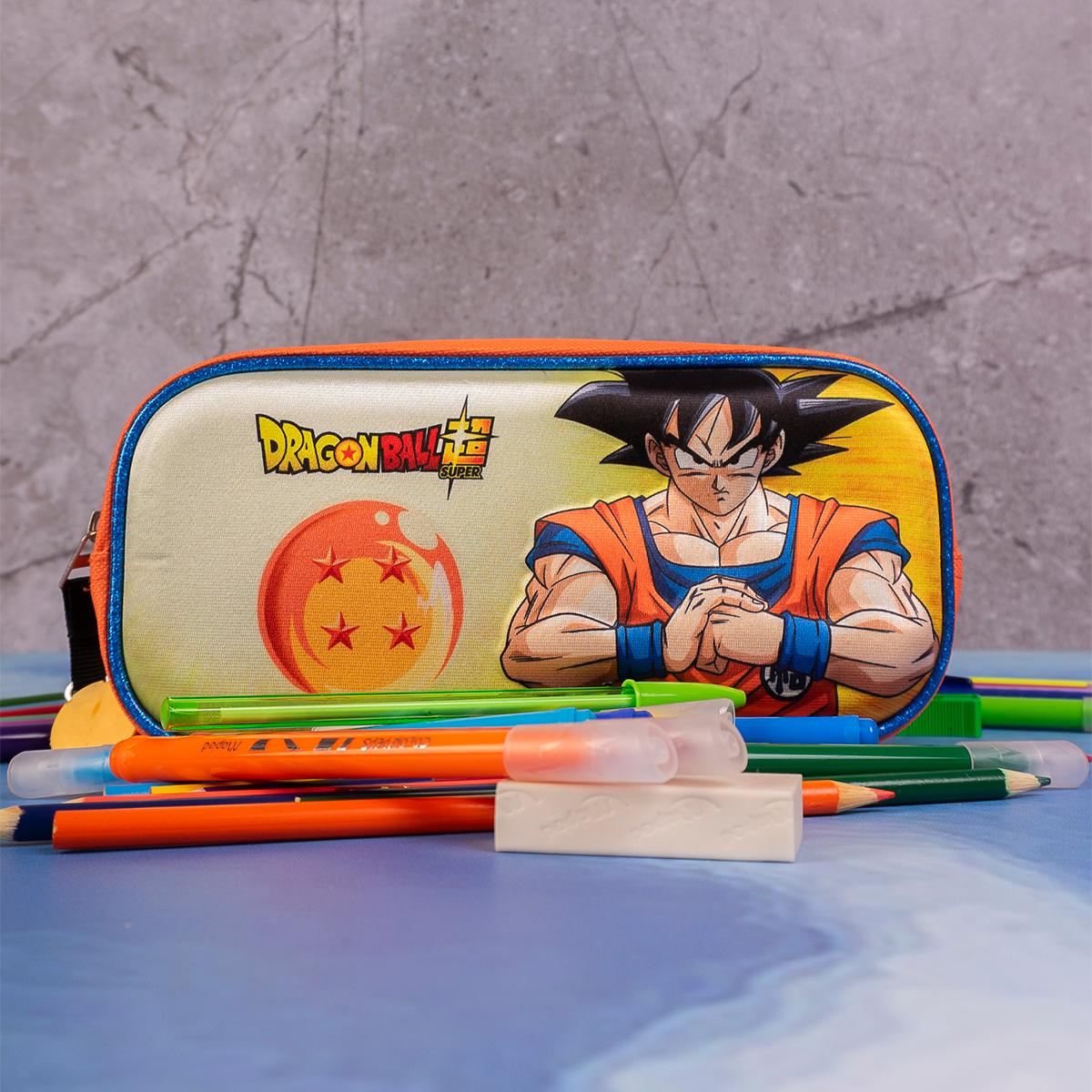 Set Mochila, lonchera y lapicera Dragon Ball Super Colección 108