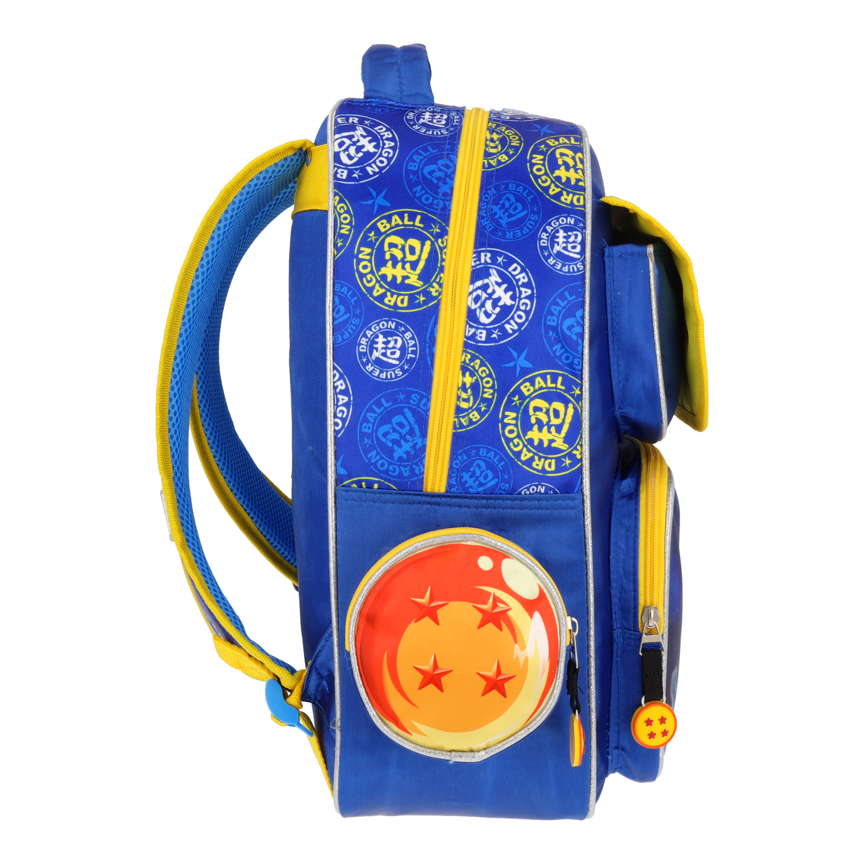 Set Mochila y Estuchera Escolar Dragon Ball Goku SSJ Blue Lenticular