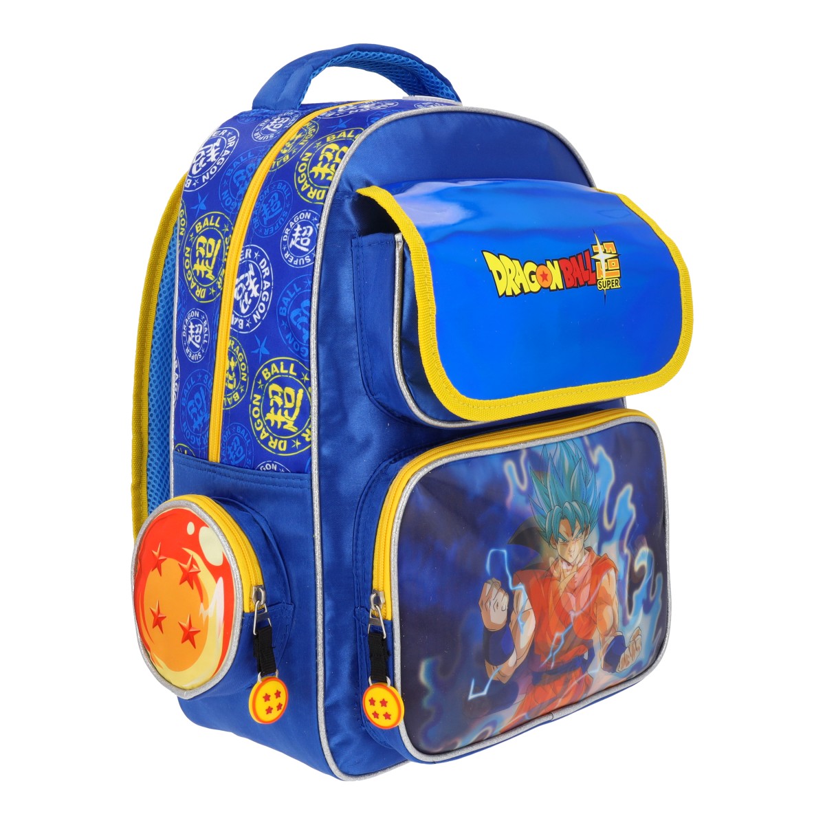 Mochila Escolar Dragon Ball Goku SSJ Blue Lenticular