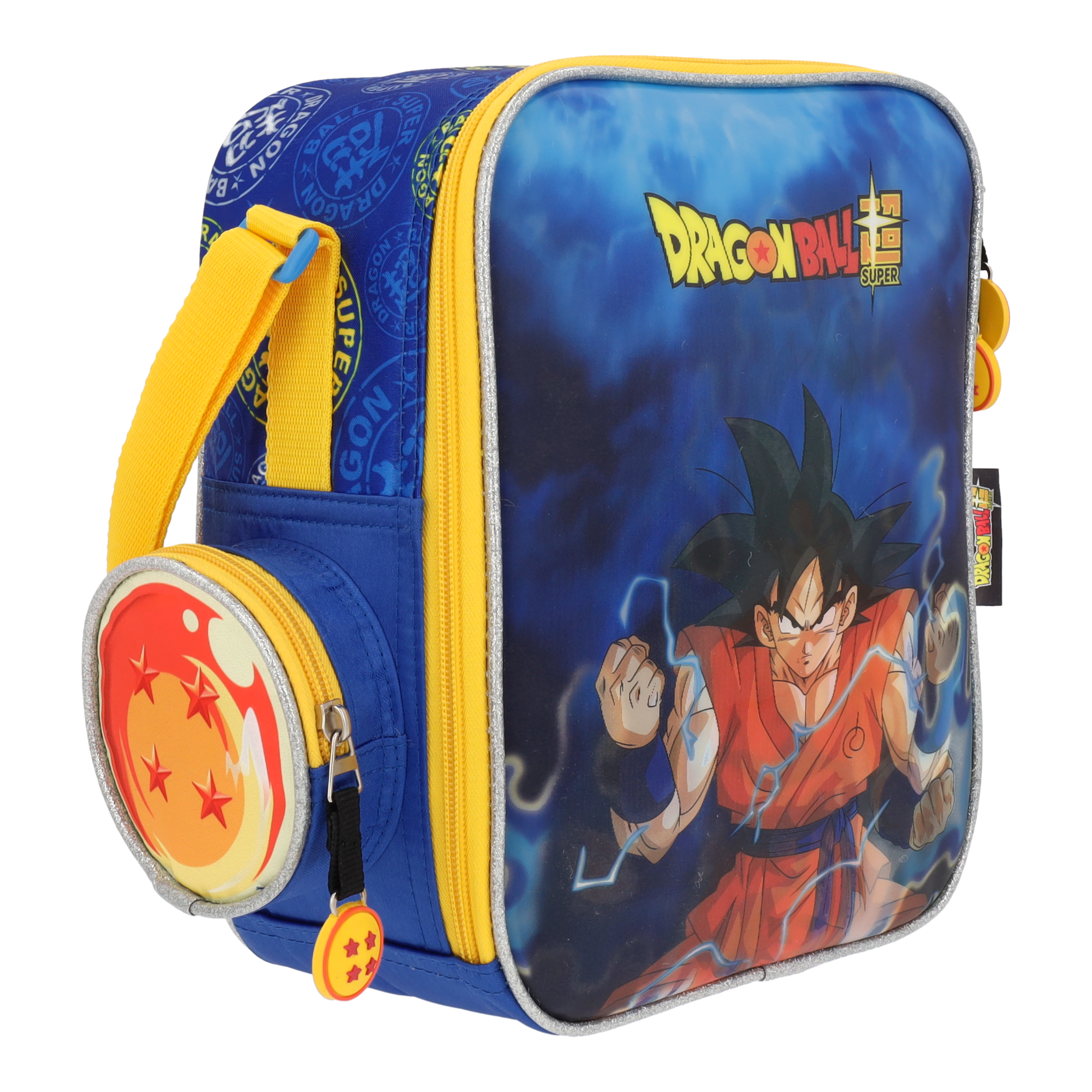 Lonchera Escolar Dragon Ball Goku SSJ Blue Lenticular