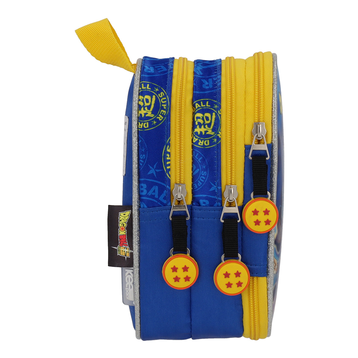 Set Mochila y Estuchera Escolar Dragon Ball Goku SSJ Blue Lenticular