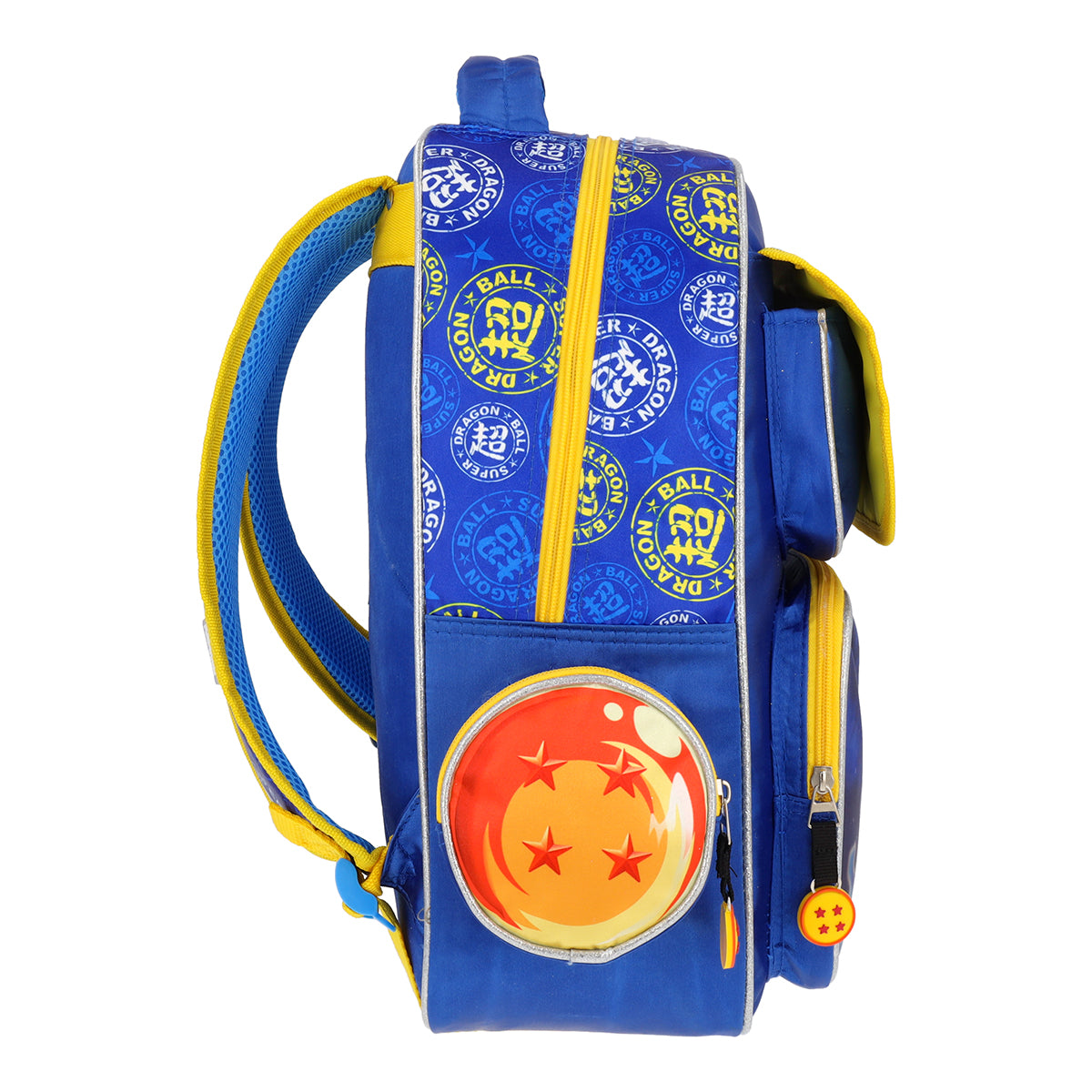 Set Mochila y Estuchera Escolar Dragon Ball Goku SSJ Blue Lenticular