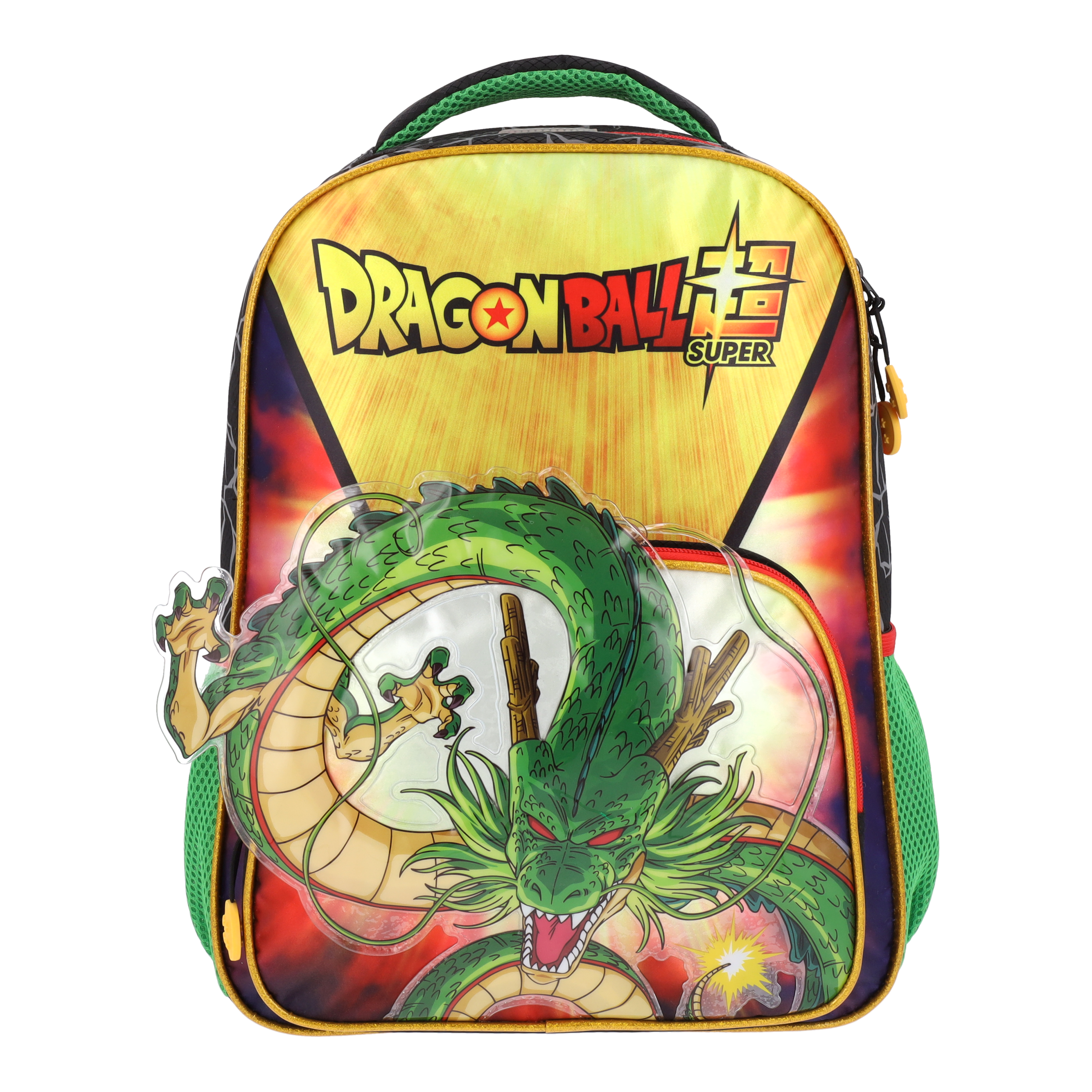 Set Mochila, Lonchera y Estuchera Escolar Dragon Ball Shenlong Legendaria