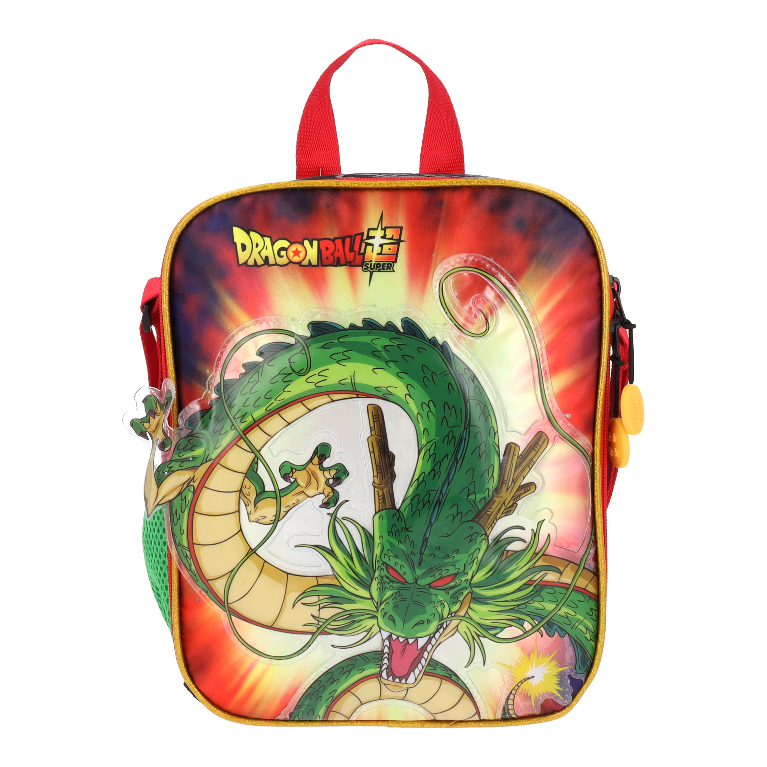 Set Mochila, Lonchera y Estuchera Escolar Dragon Ball Shenlong Legendaria