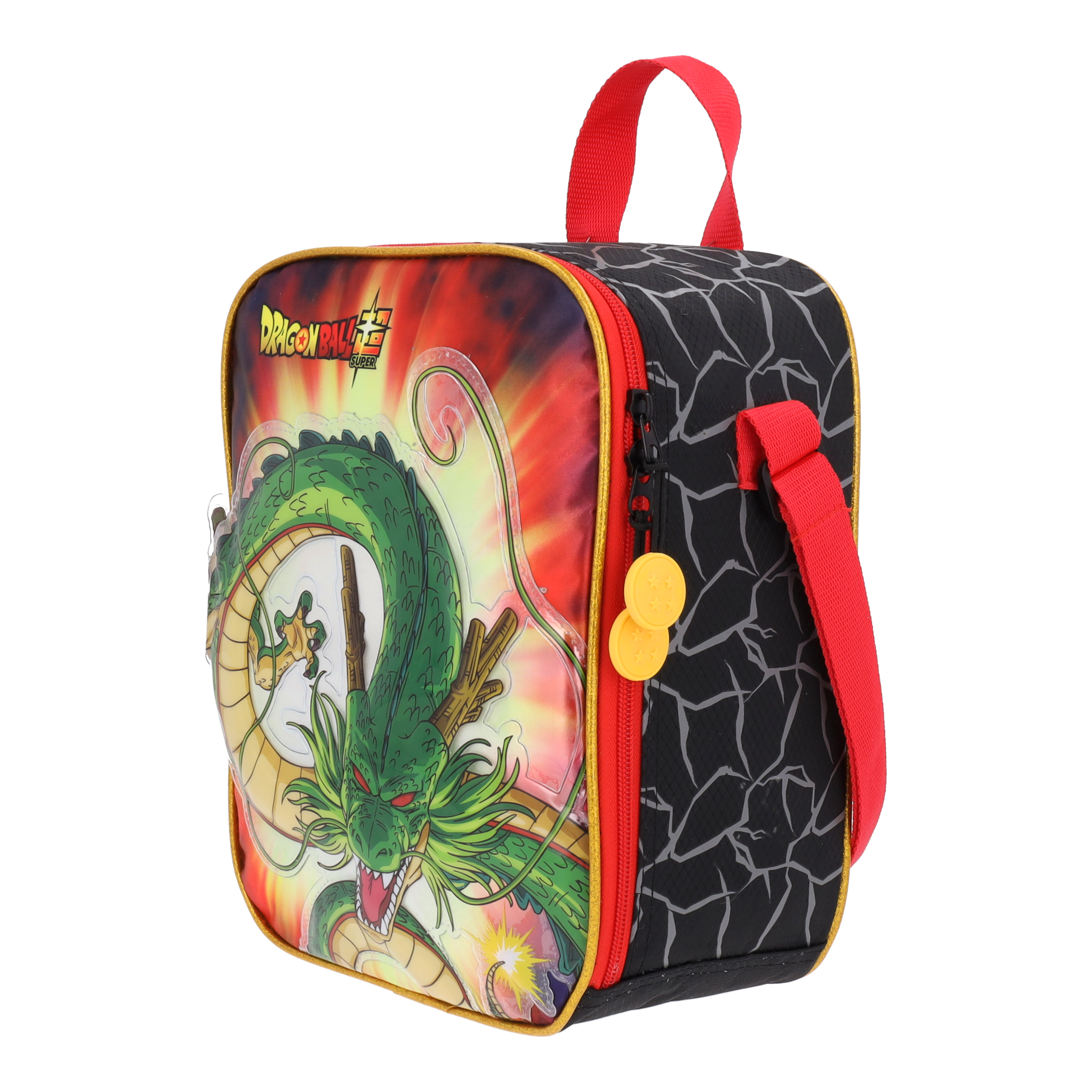 Set Mochila, Lonchera y Estuchera Escolar Dragon Ball Shenlong Legendaria