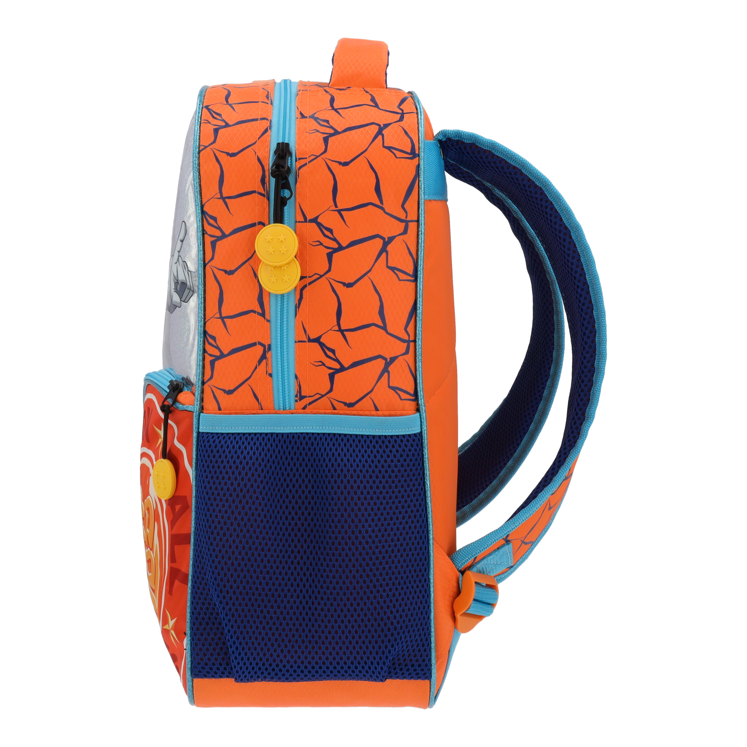 Set Mochila, Lonchera y Lapicera Escolar Dragon Ball Nivel Dios
