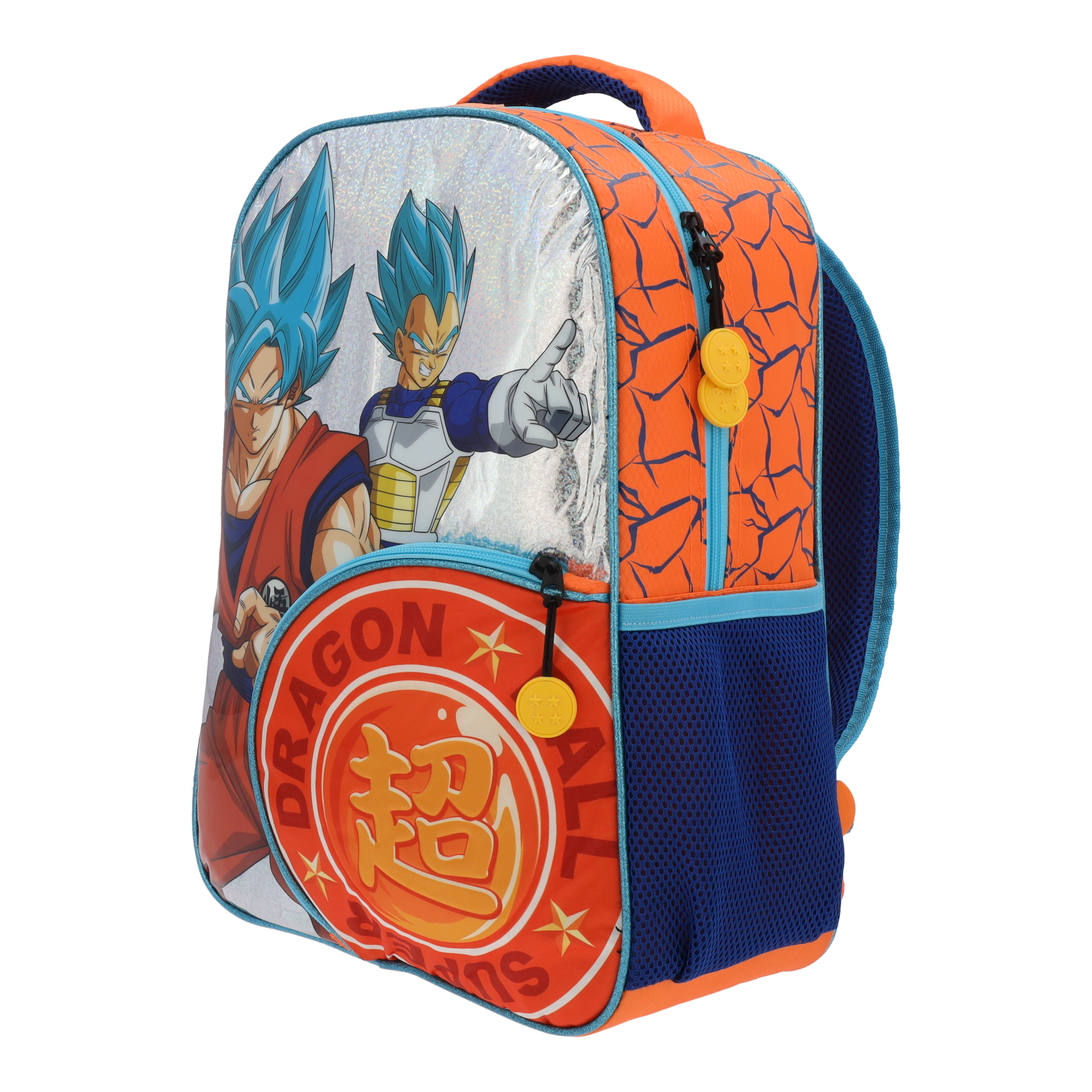 Set Mochila, Lonchera y Lapicera Escolar Dragon Ball Nivel Dios