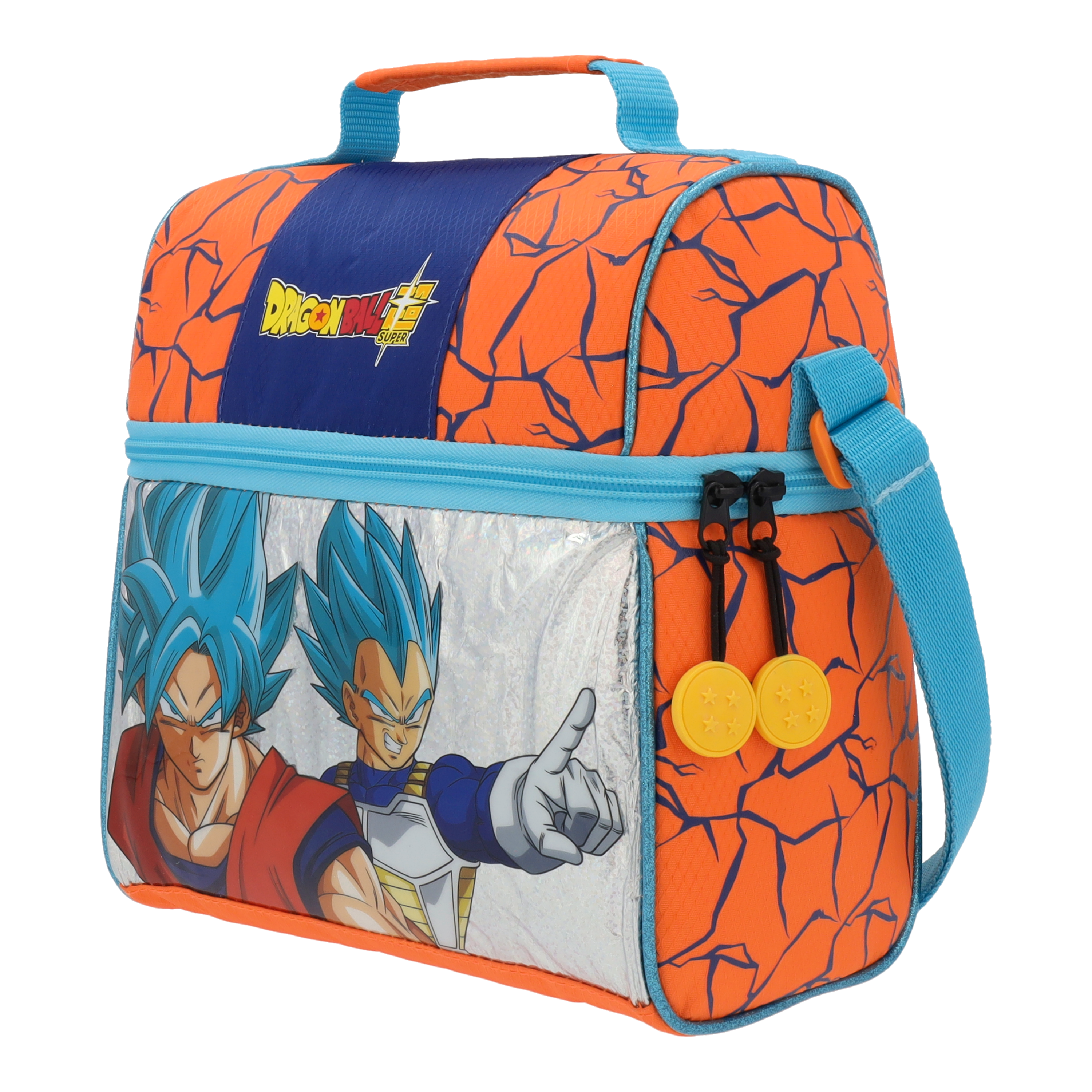 Set Mochila, Lonchera y Lapicera Escolar Dragon Ball Nivel Dios