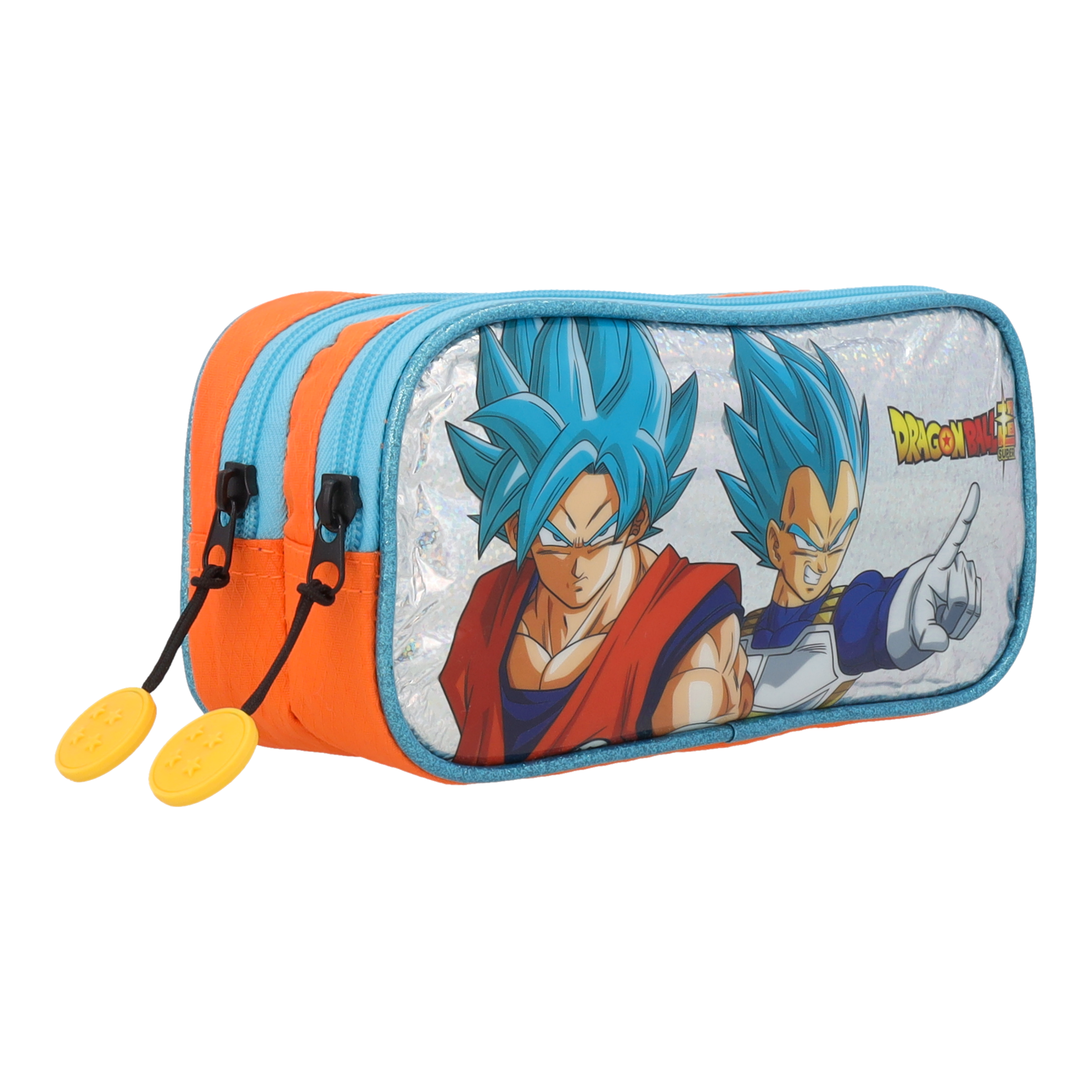 Set Mochila, Lonchera y Lapicera Escolar Dragon Ball Nivel Dios