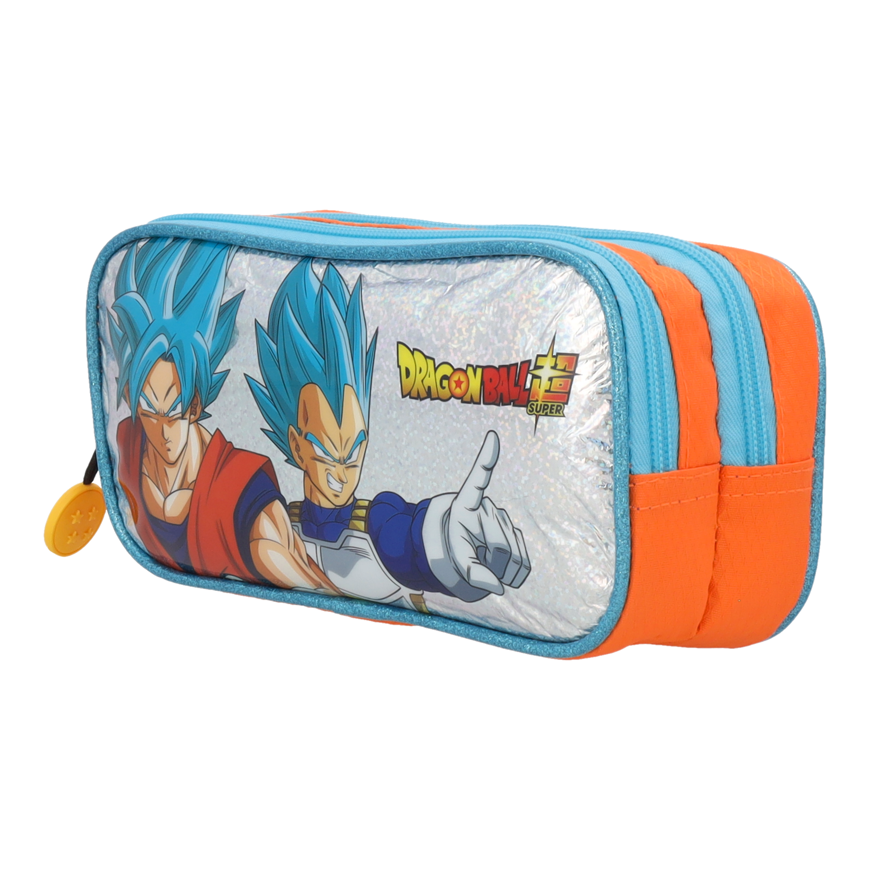 Set Mochila, Lonchera y Lapicera Escolar Dragon Ball Nivel Dios