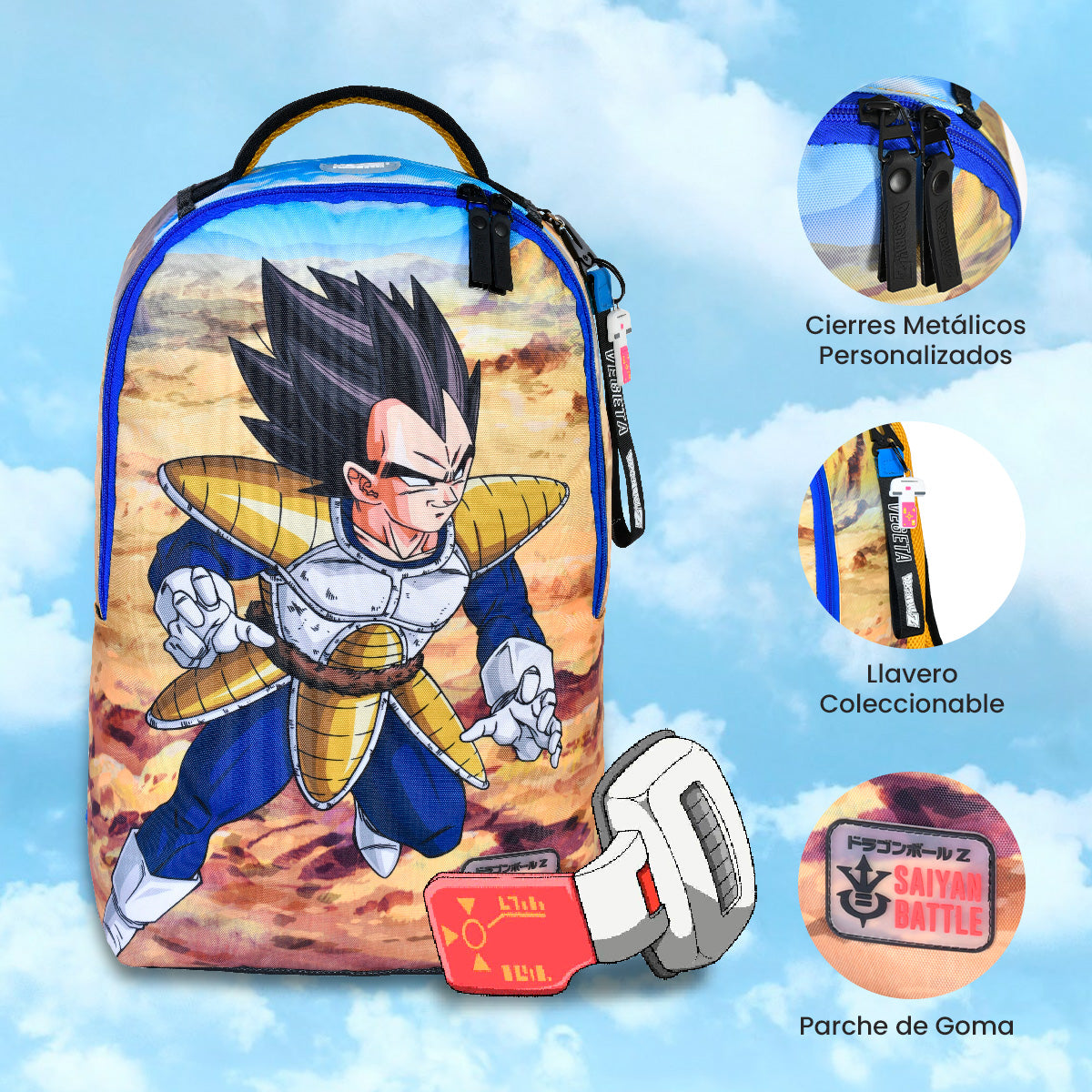 Mochila Vegeta Dragon Ball