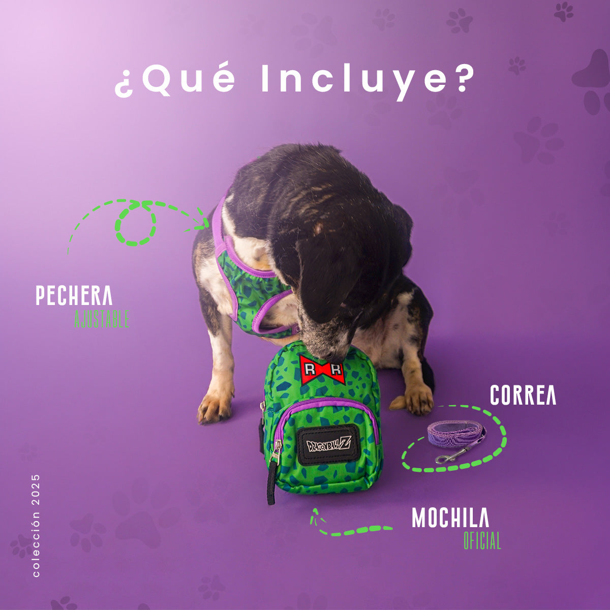 Mochila para perro Cell