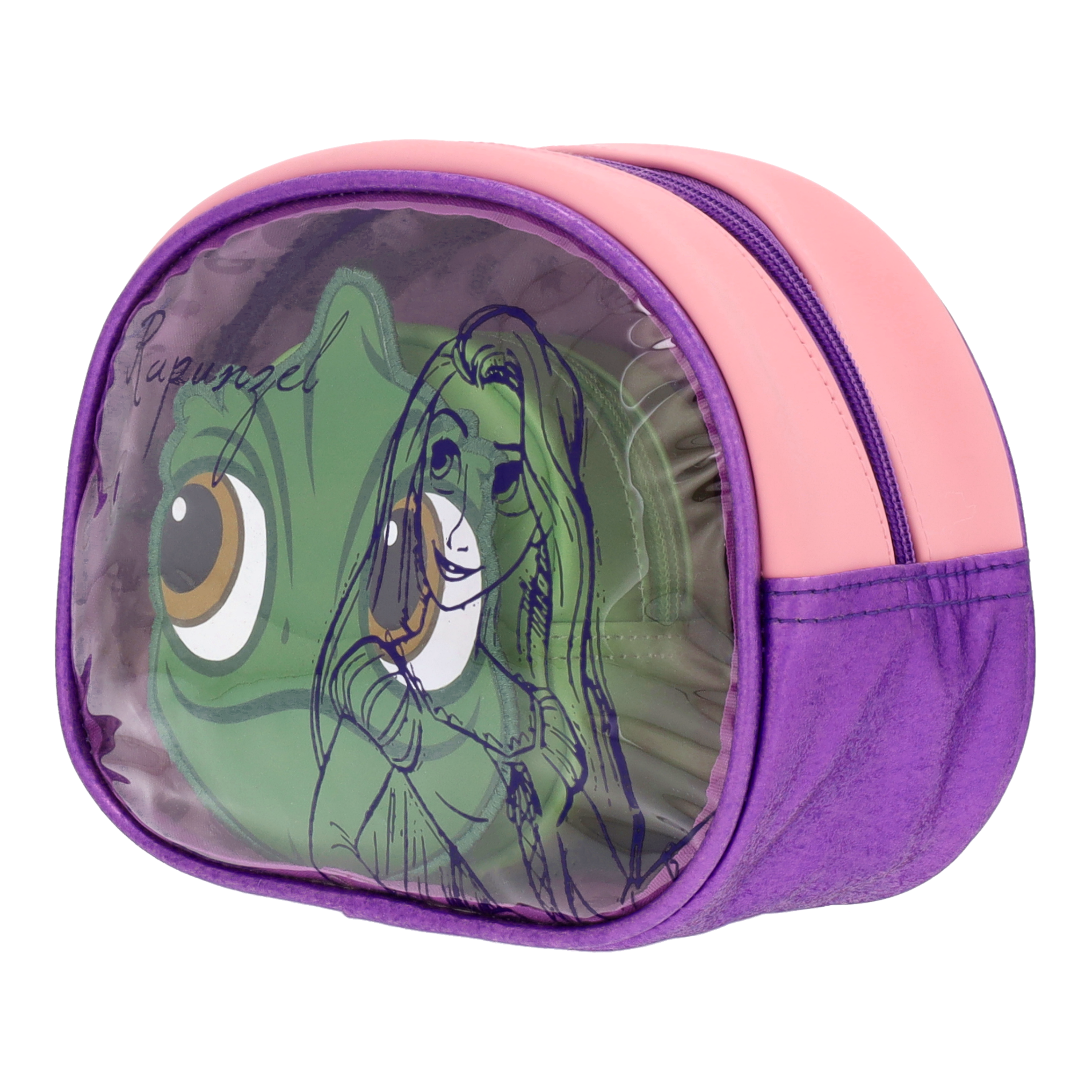 Estuchera Princesas de Rapunzel y Pascal