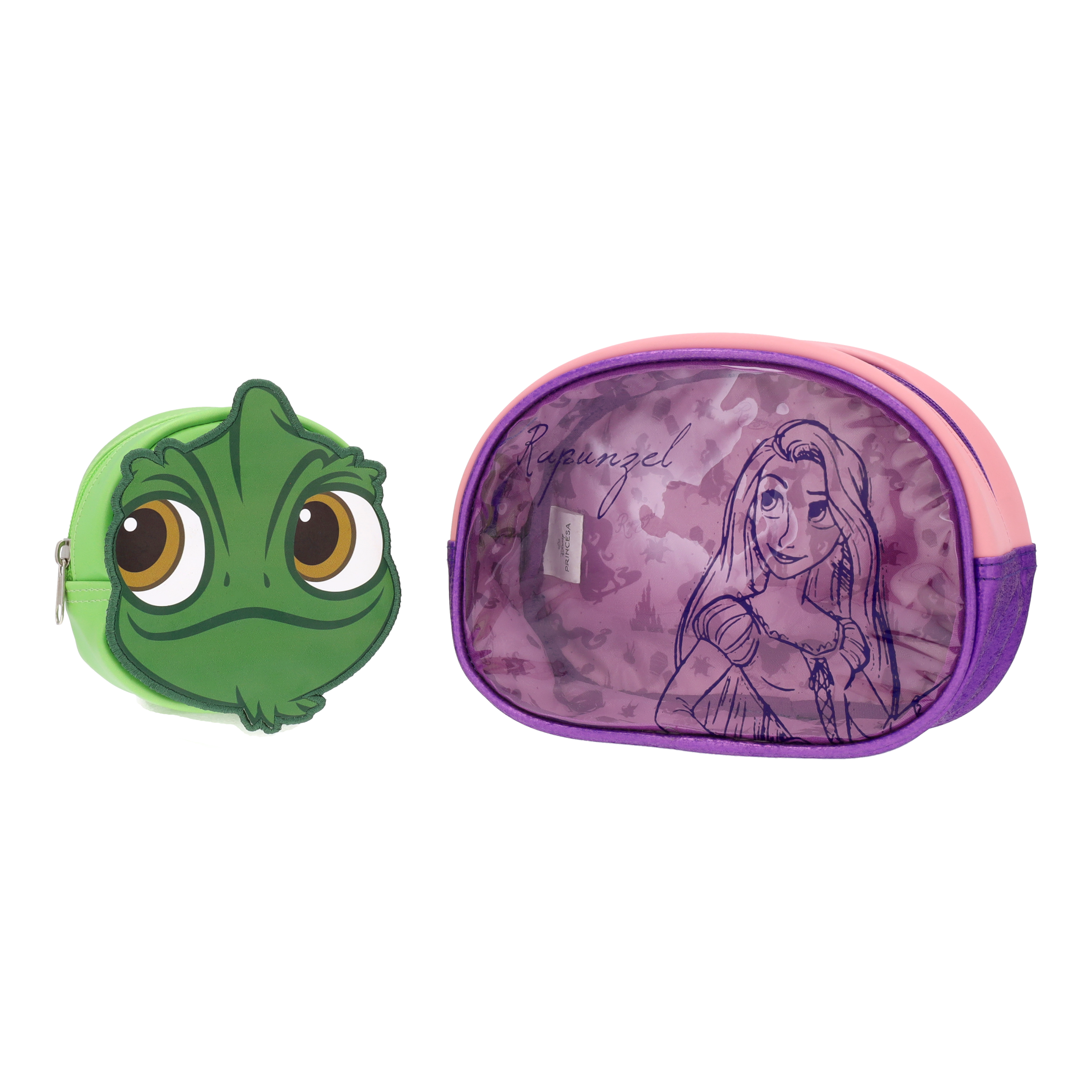 Estuchera Princesas de Rapunzel y Pascal