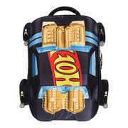 Mochila con Forma de Hot Wheels Negro