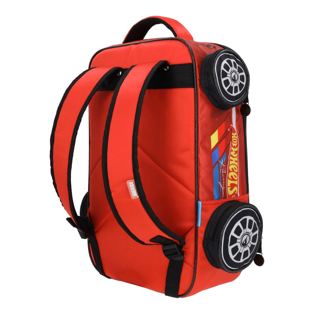 Mochila en Forma de Hot Wheels Rojo