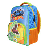 Mochila Hot Wheels Pistas Dinosaurios