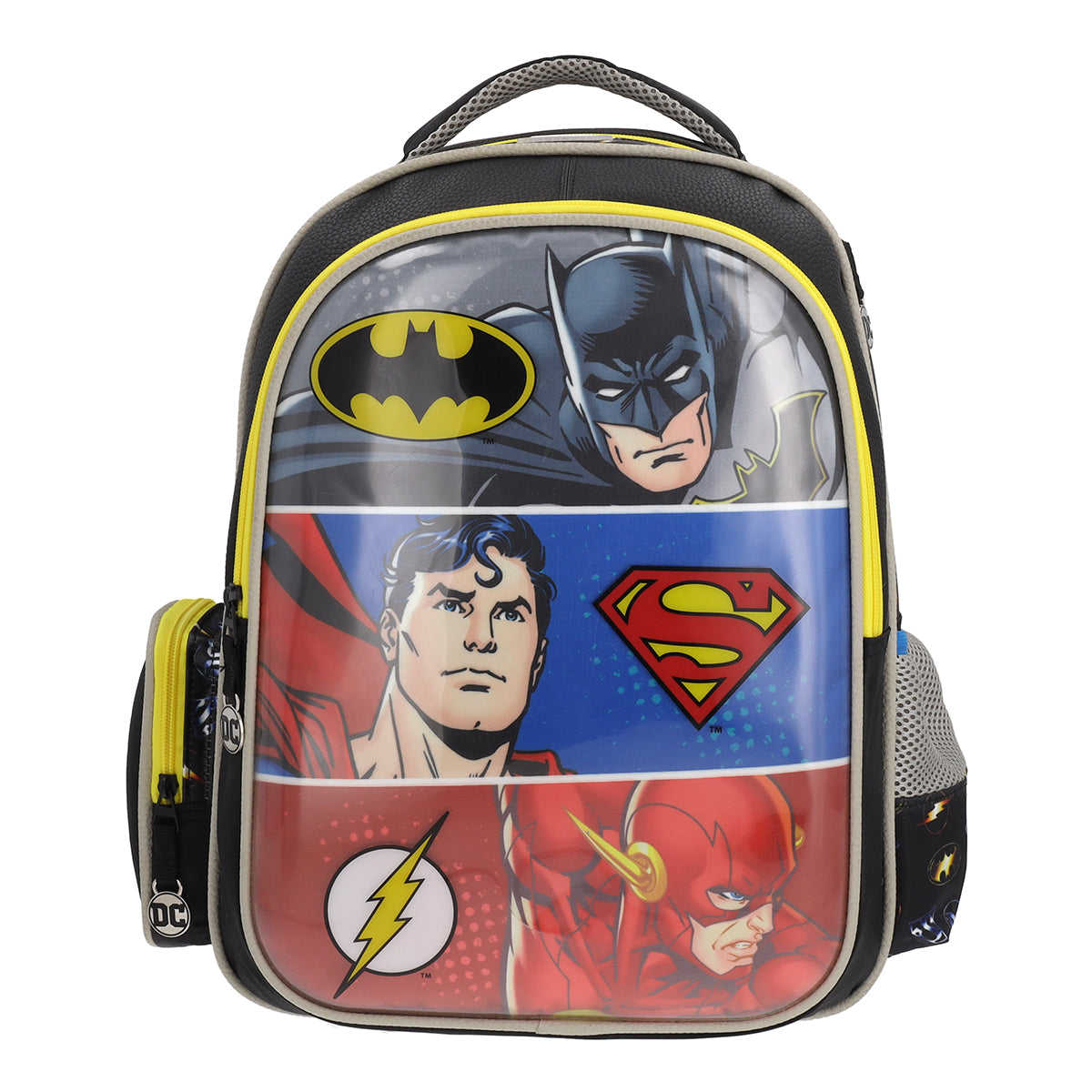 Set Mochila, Lonchera y Estuchera Escolar Justice League