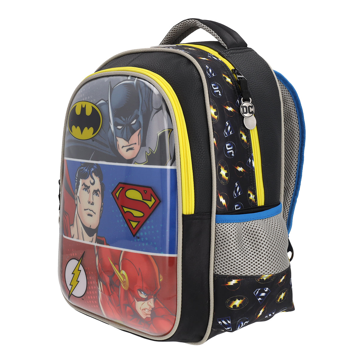 Set Mochila, Lonchera y Estuchera Escolar Justice League