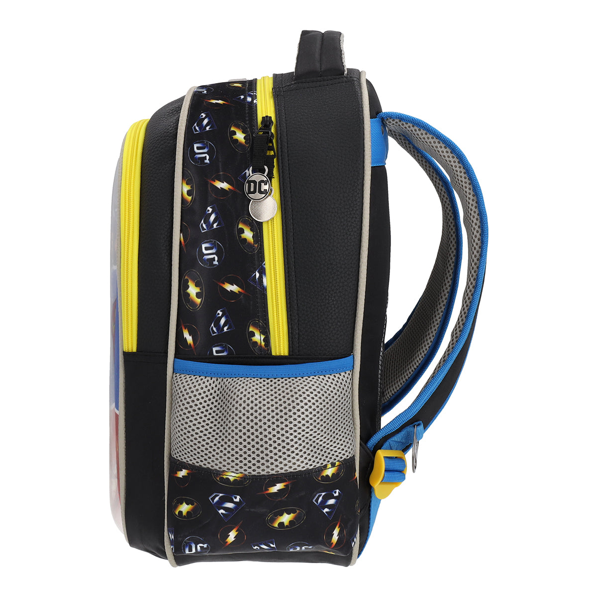 Set Mochila, Lonchera y Estuchera Escolar Justice League