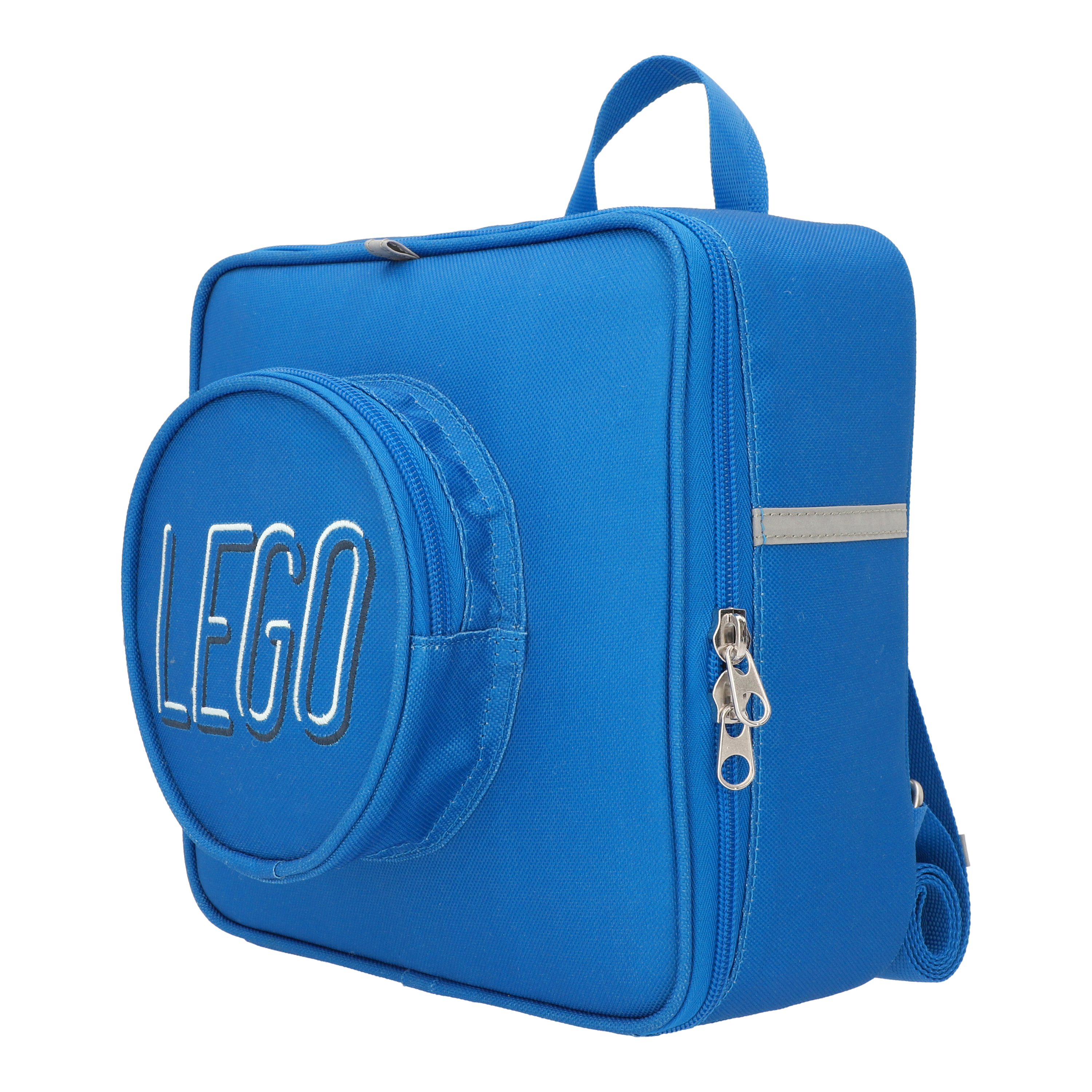 Mini Mochila Lego en Forma de Bloque Azul