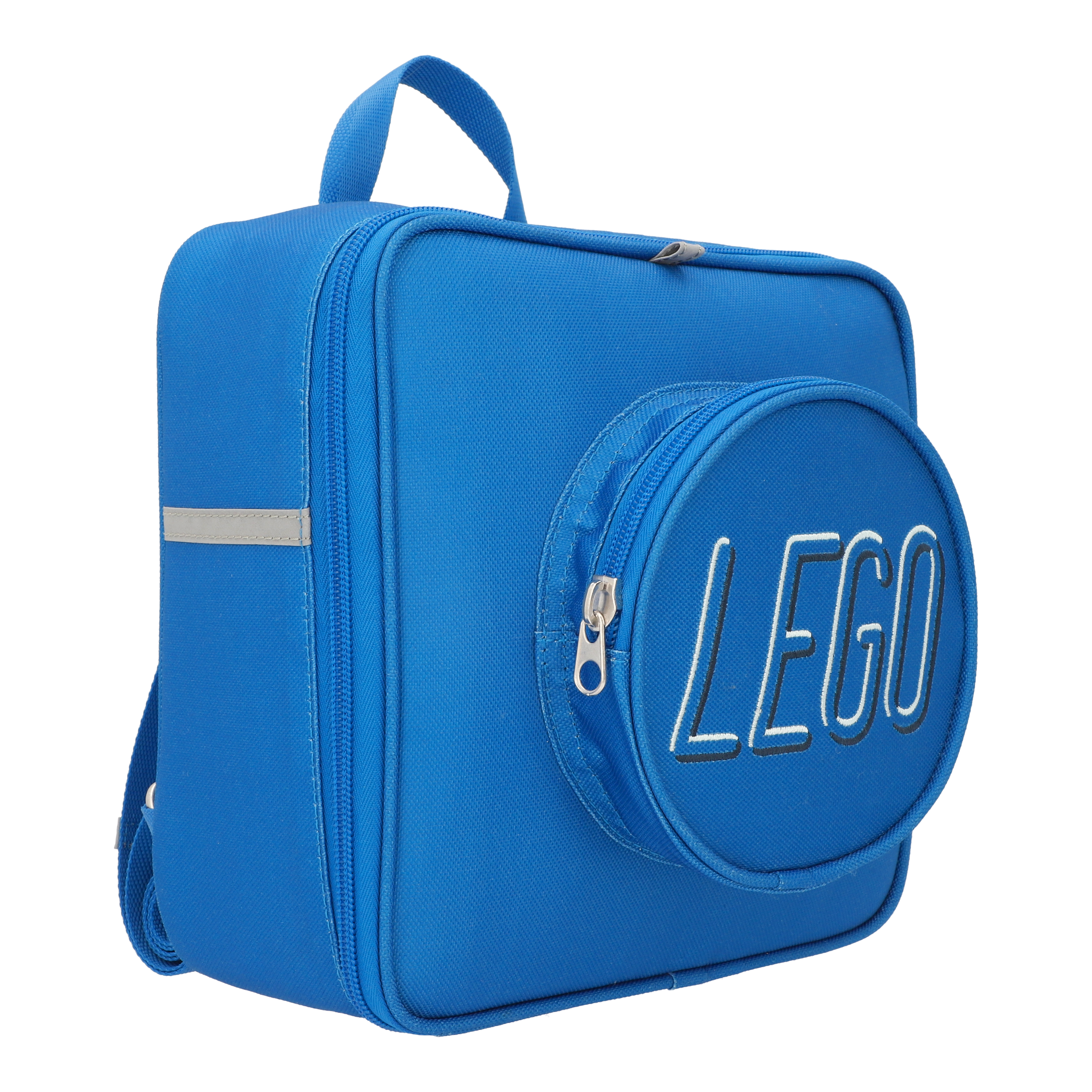 Mini Mochila Lego en Forma de Bloque Azul