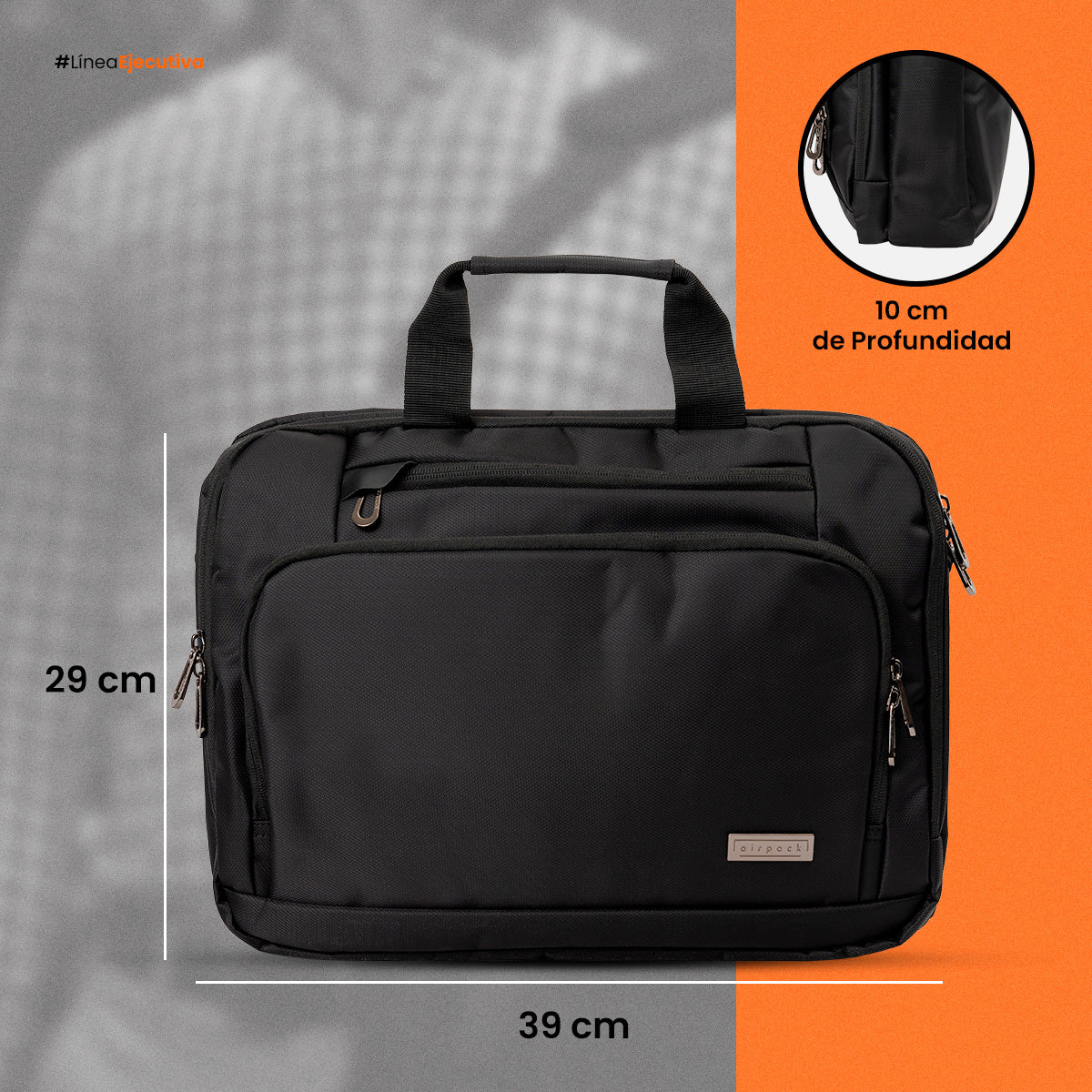 Airpack Briefcase Black