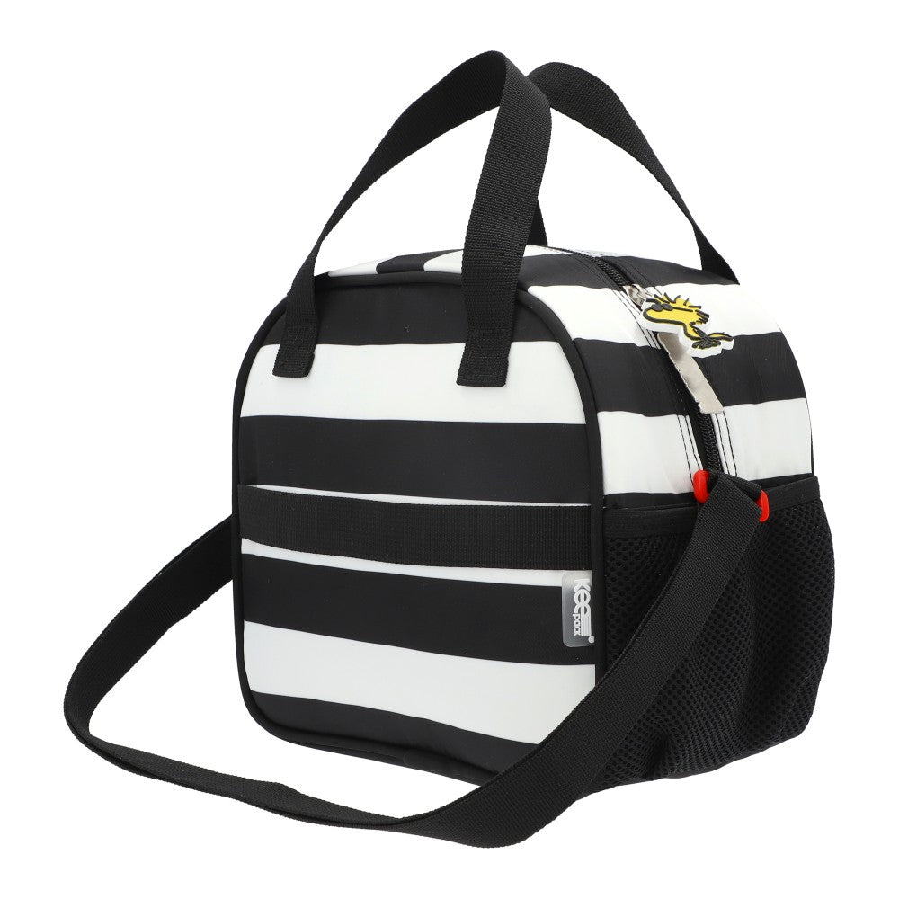 Lonchera Peanuts Snoopy Black and White