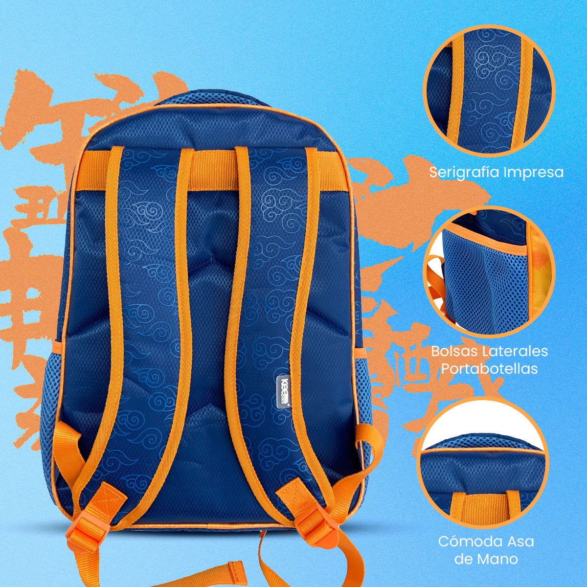 Mochila Escolar Naruto