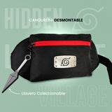 Mini Mochila Aldea de la hoja con Cangurera Desmontable - Limited Edición